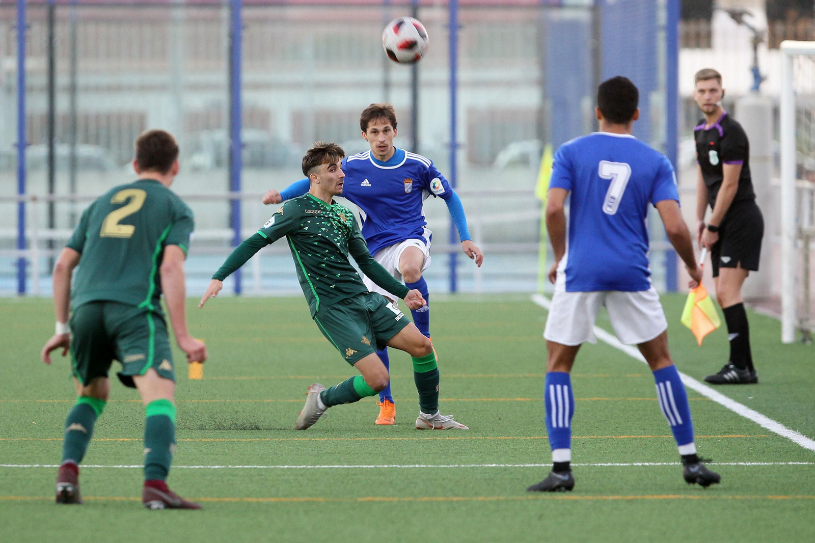 Partido entre Xerez CD y Betis Deportivo en Complejo Deportivo La Granja