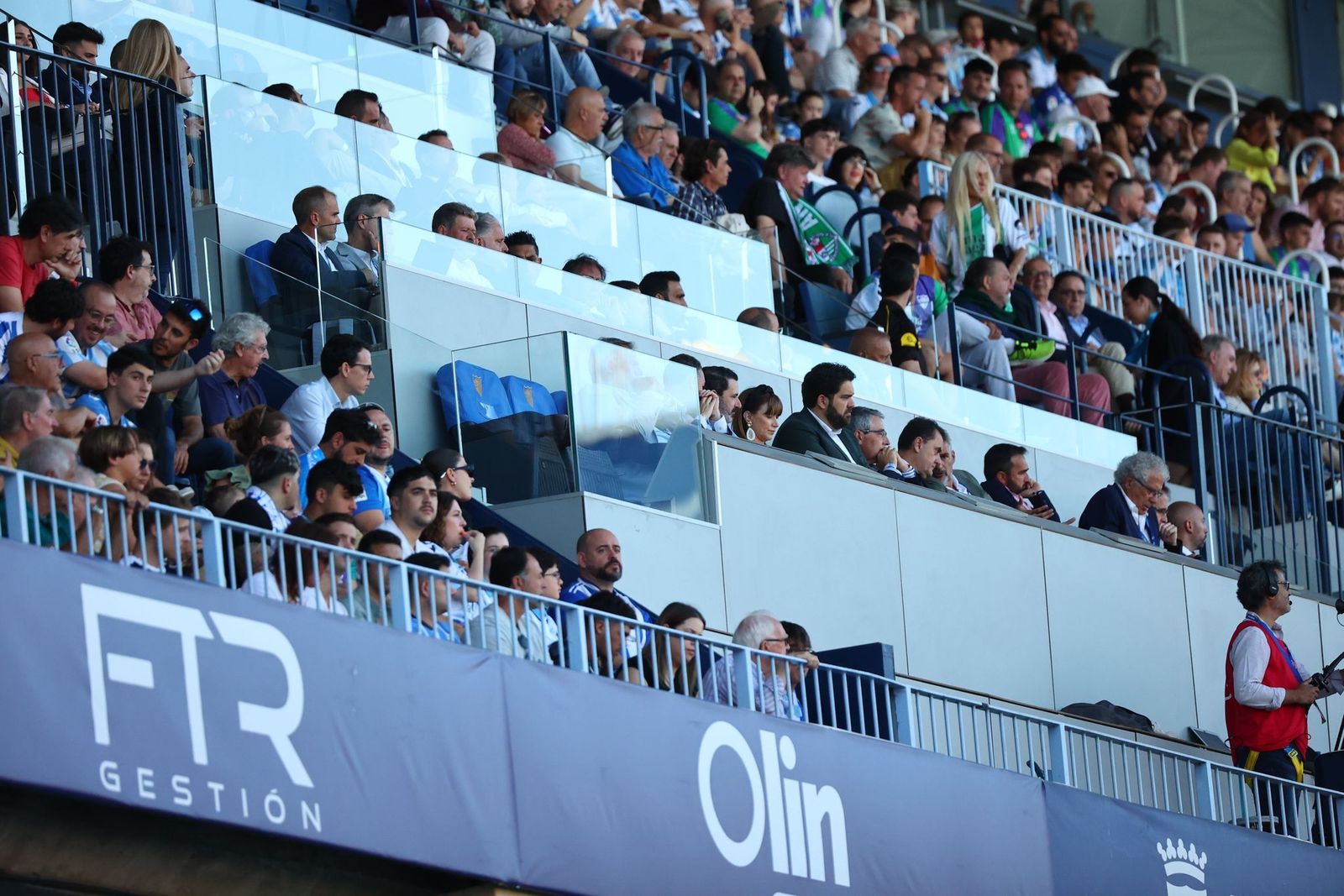 El Málaga CF - Antequera, en fotos