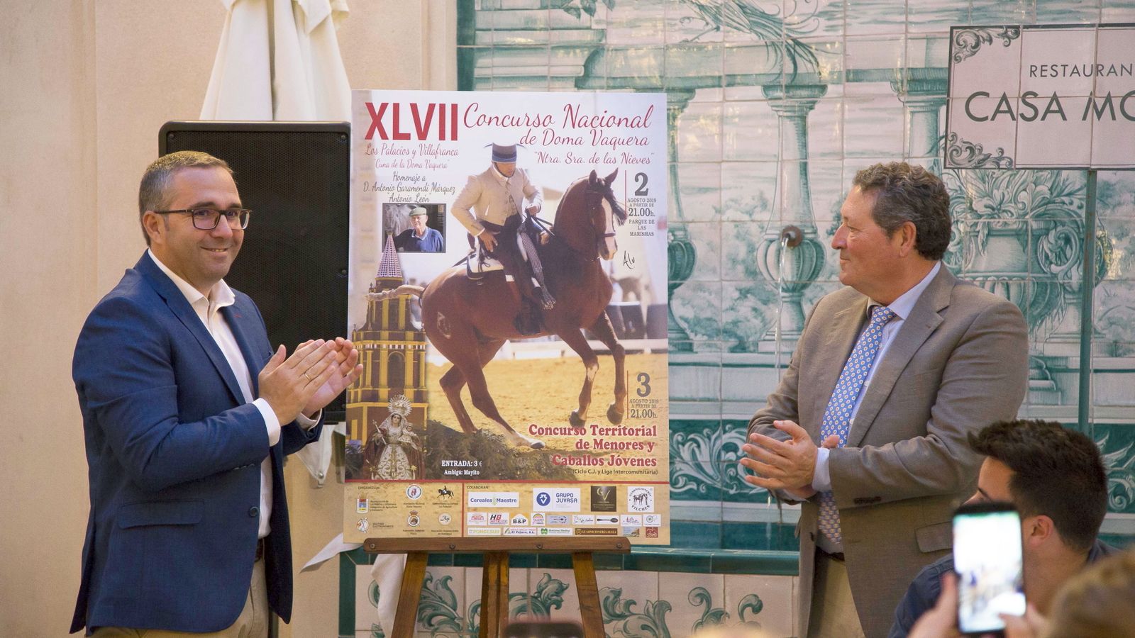 Presentación del XLVII campeonato Doma Vaquera Los Palacios y Villafranca.