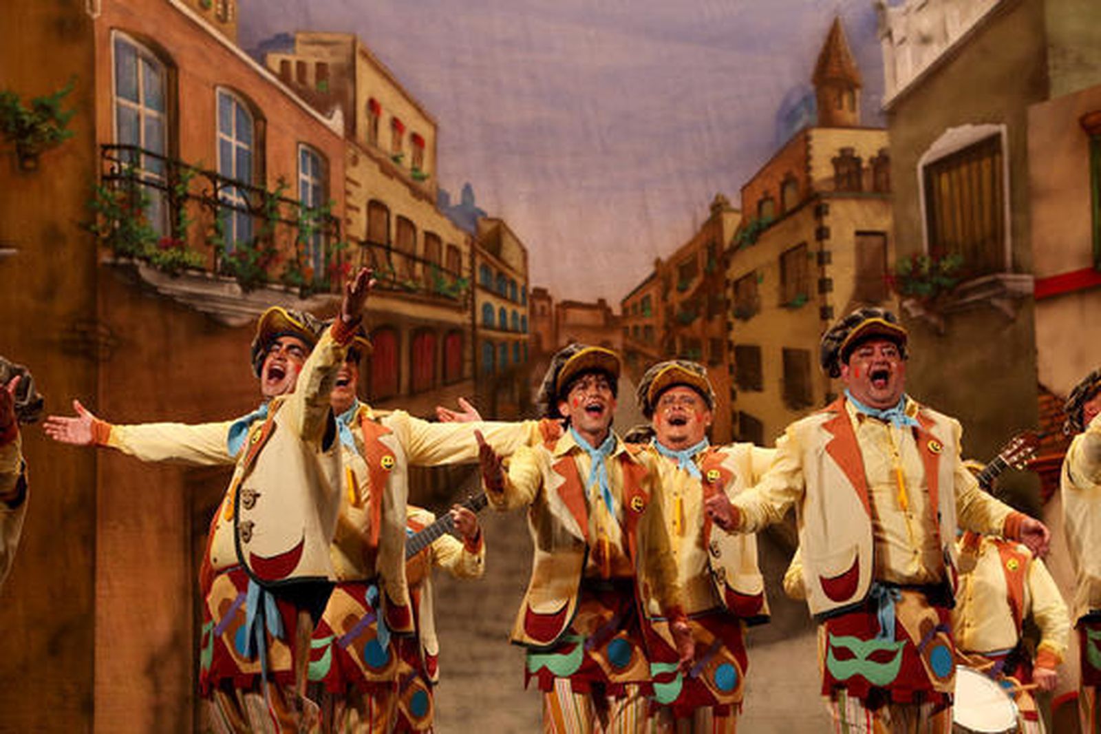 Comparsa. Al mal tiempo buena cara. El Puerto  Foto: Jesus Marin