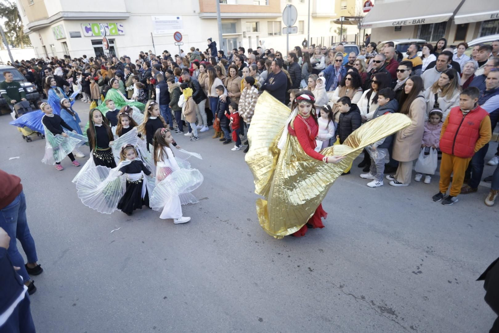La cabalgata los Reyes Magos de Chiclana, en imágenes