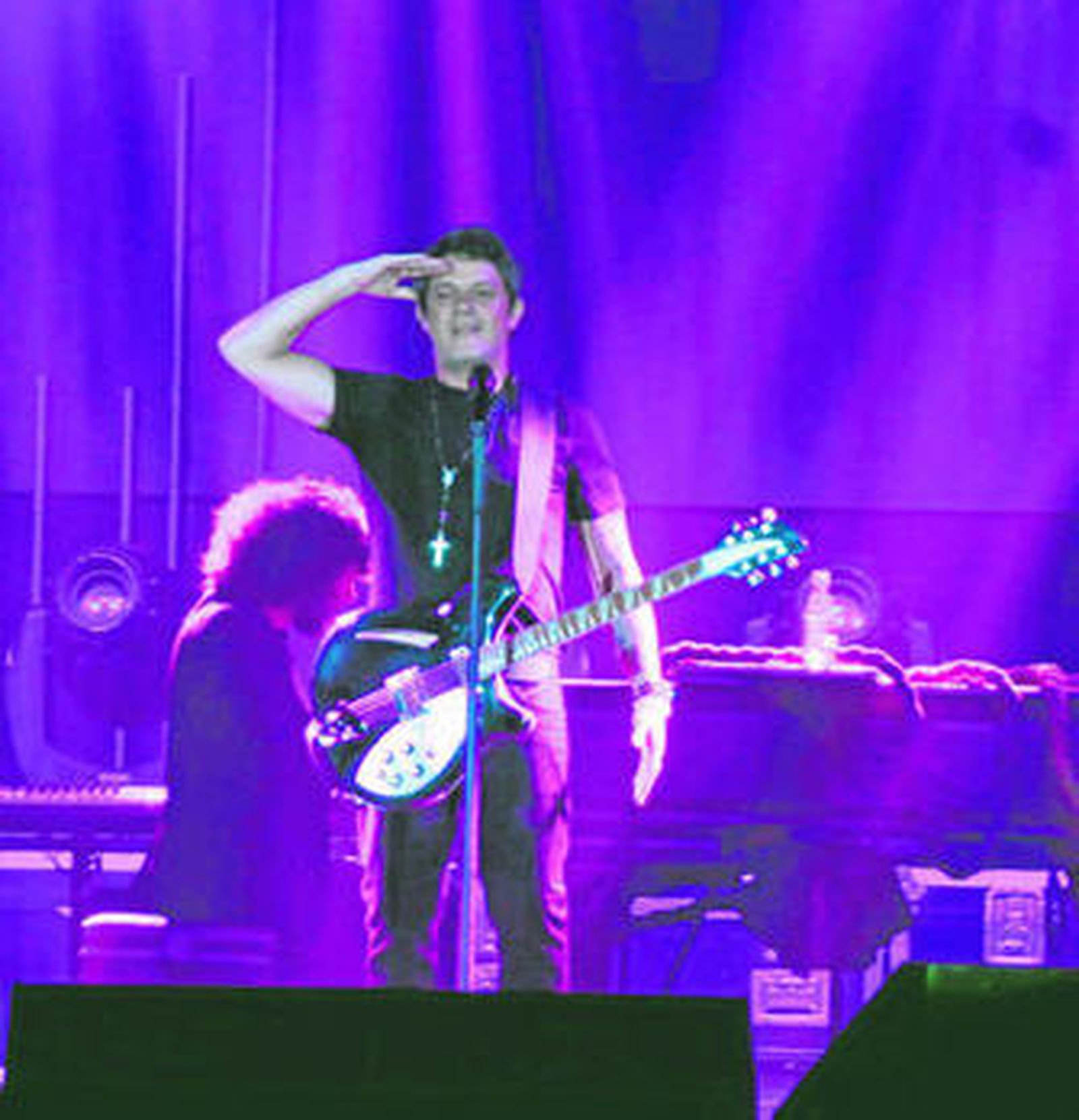 Imagen de ALejandro Sanz en su último concierto ofrecido en Andalucía.