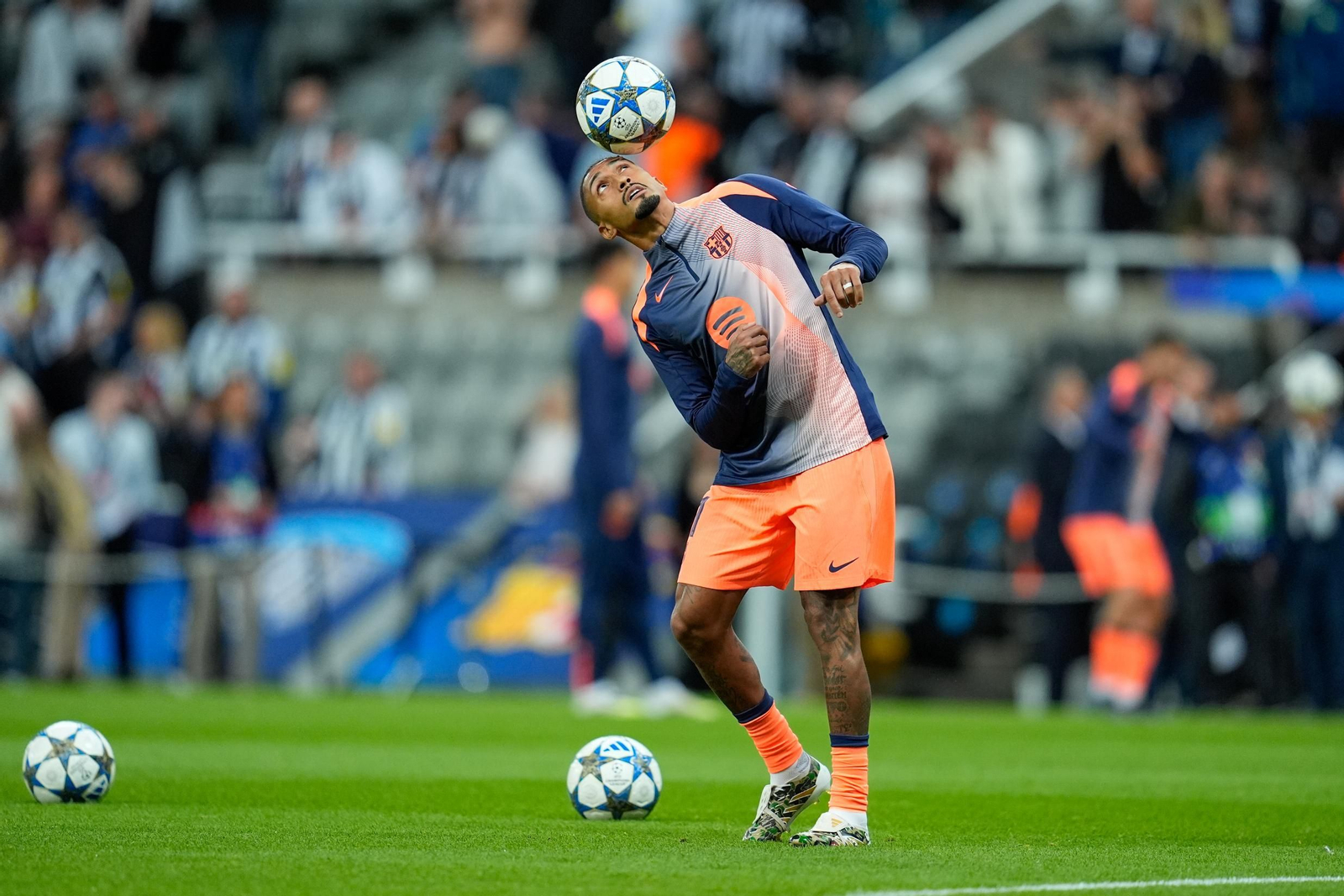 Las fotos del Newcastle-Barcelona