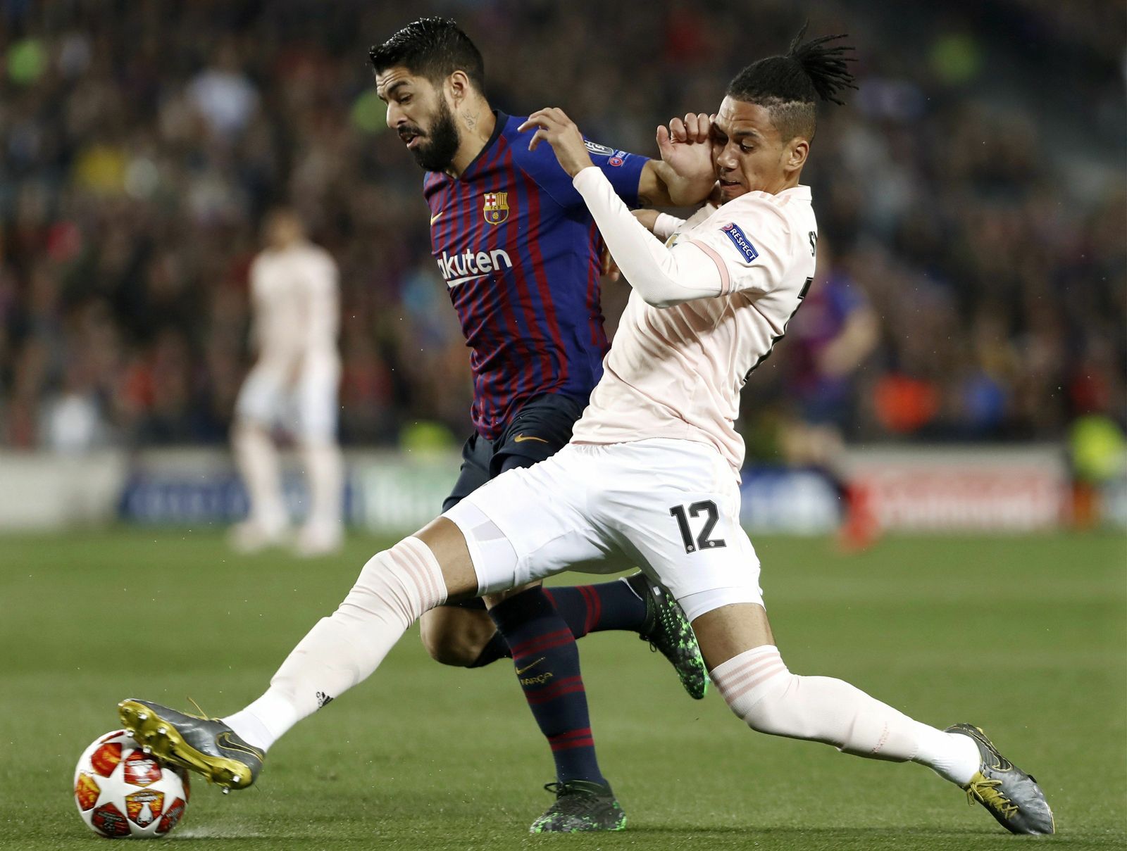 El Barcelona- Manchester United, en imágenes