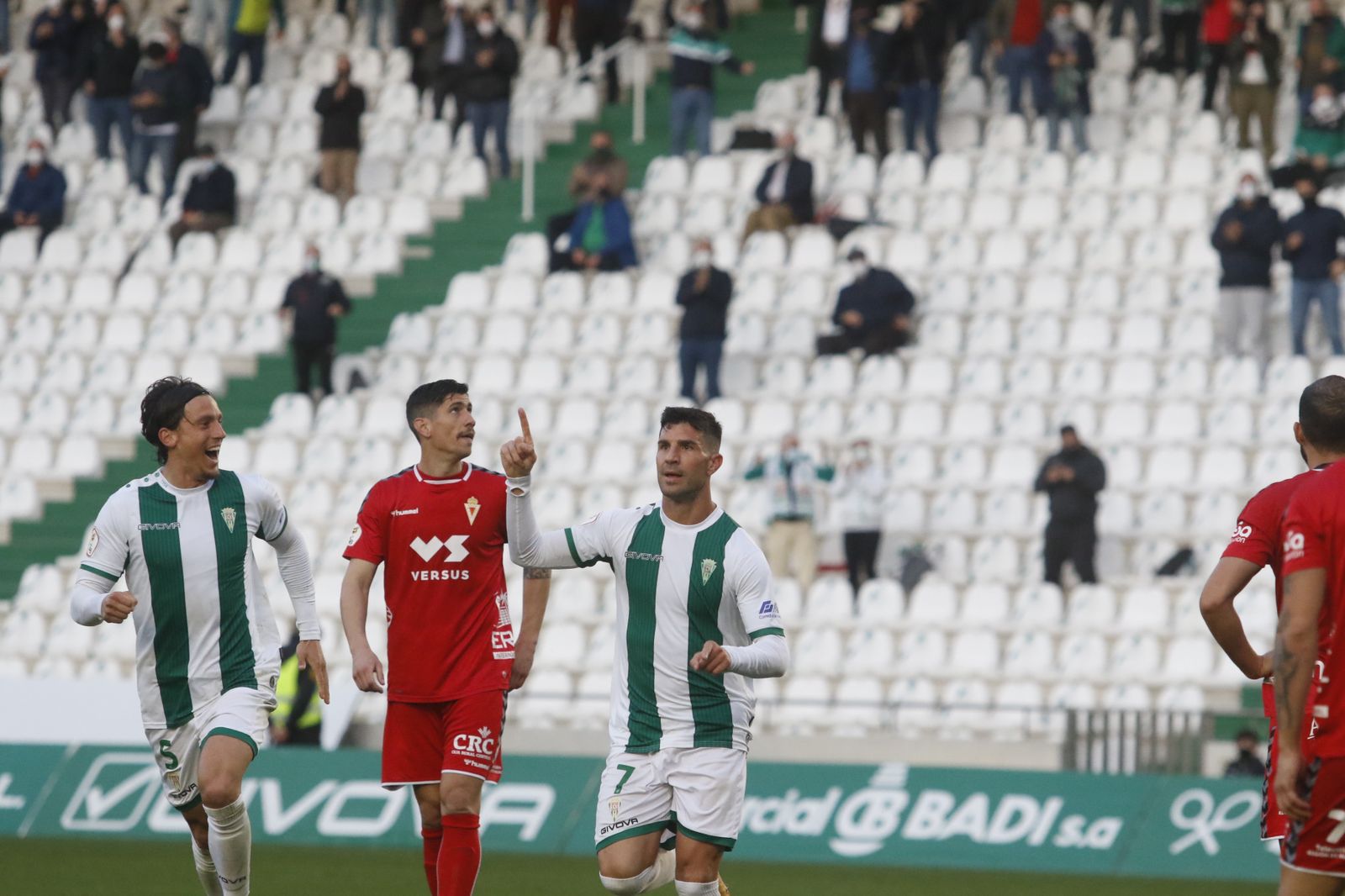 Las fotografías del empate entre el Córdoba CF y el Real Murcia