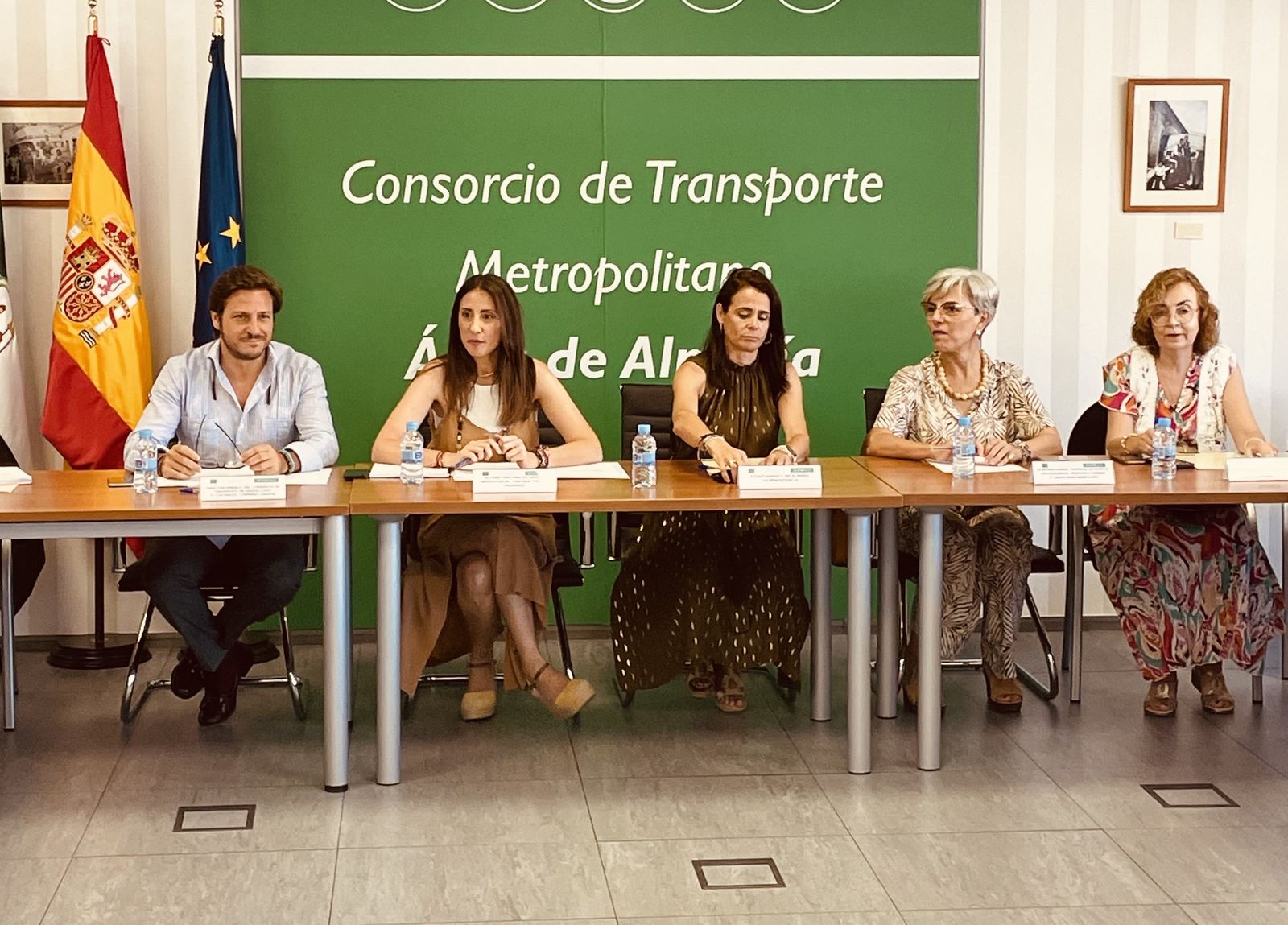 Reunión del Consorcio de Transporte Metropolitano.