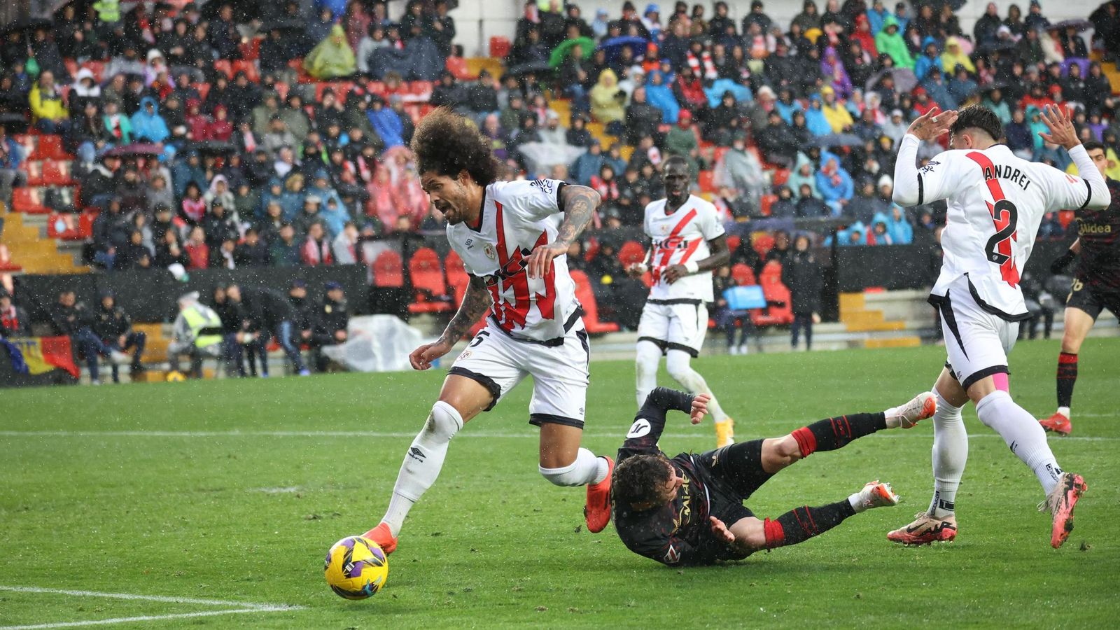 Rayo Vallecano -  Sevilla FC: todas las fotos del partido de Liga