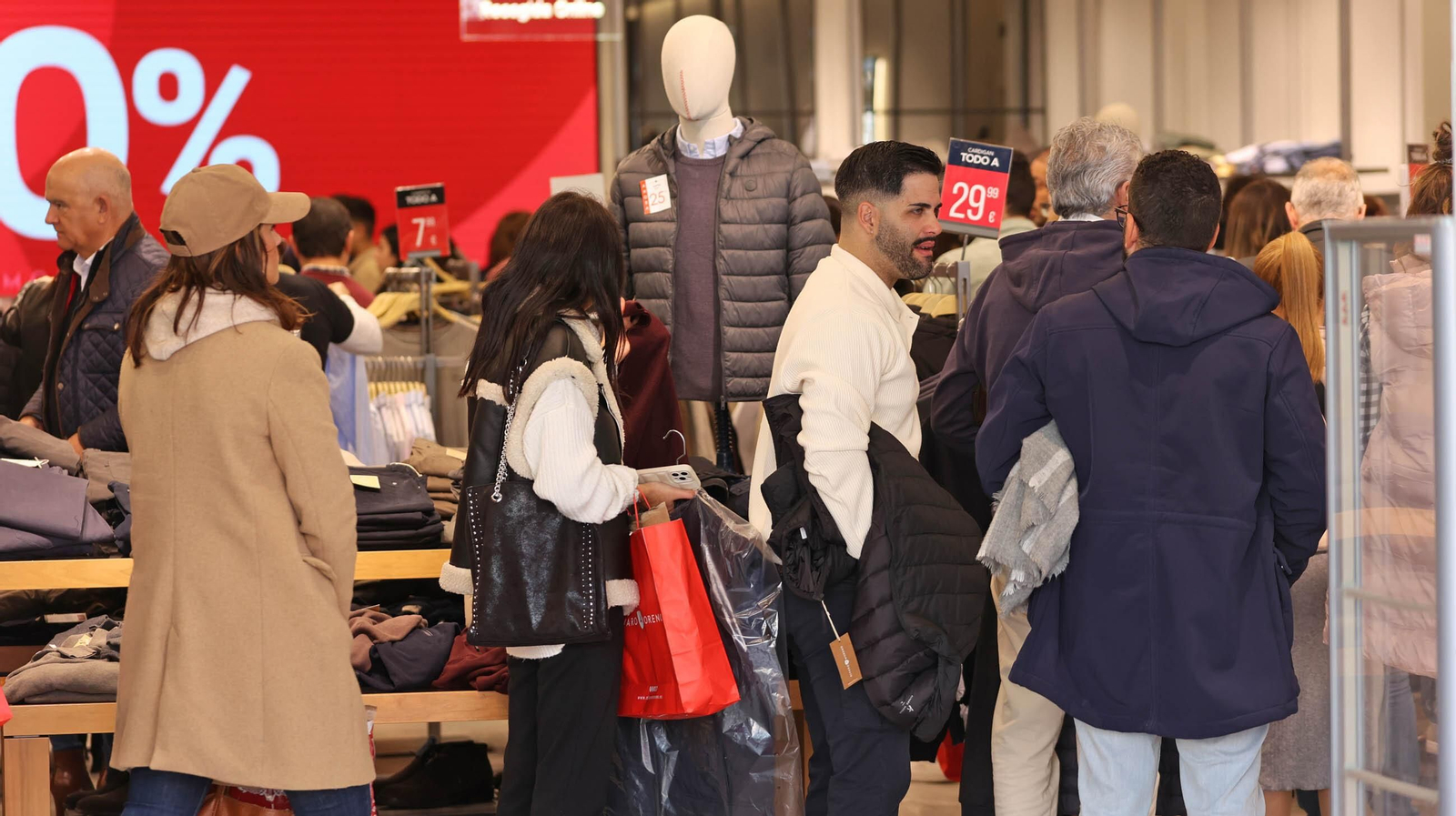 Día de rebajas en Jerez Comienzan las rebajas en Jerez