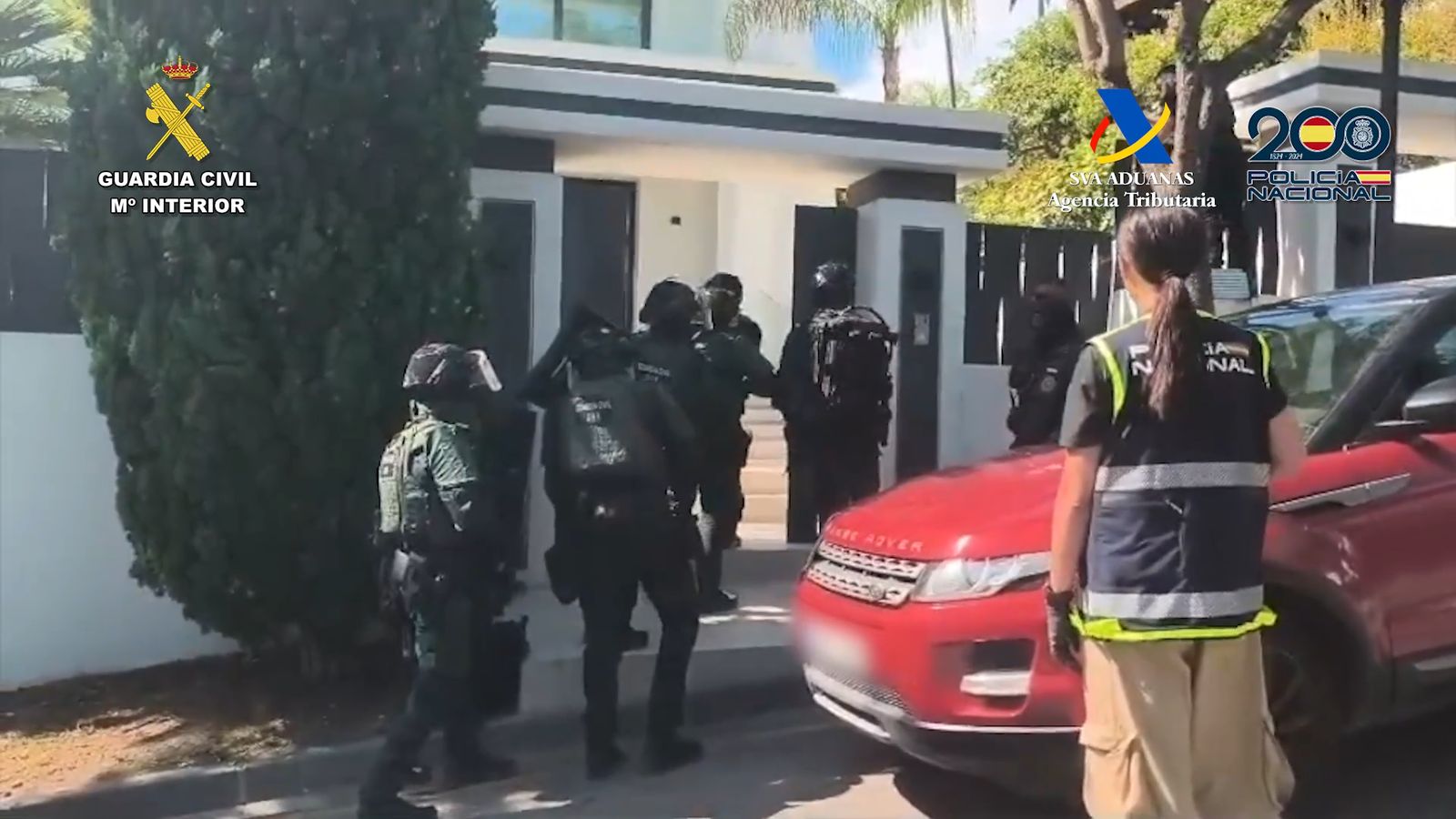 Así fue el operativo en Cádiz que desarticuló tres bandas de clan de los Balcanes