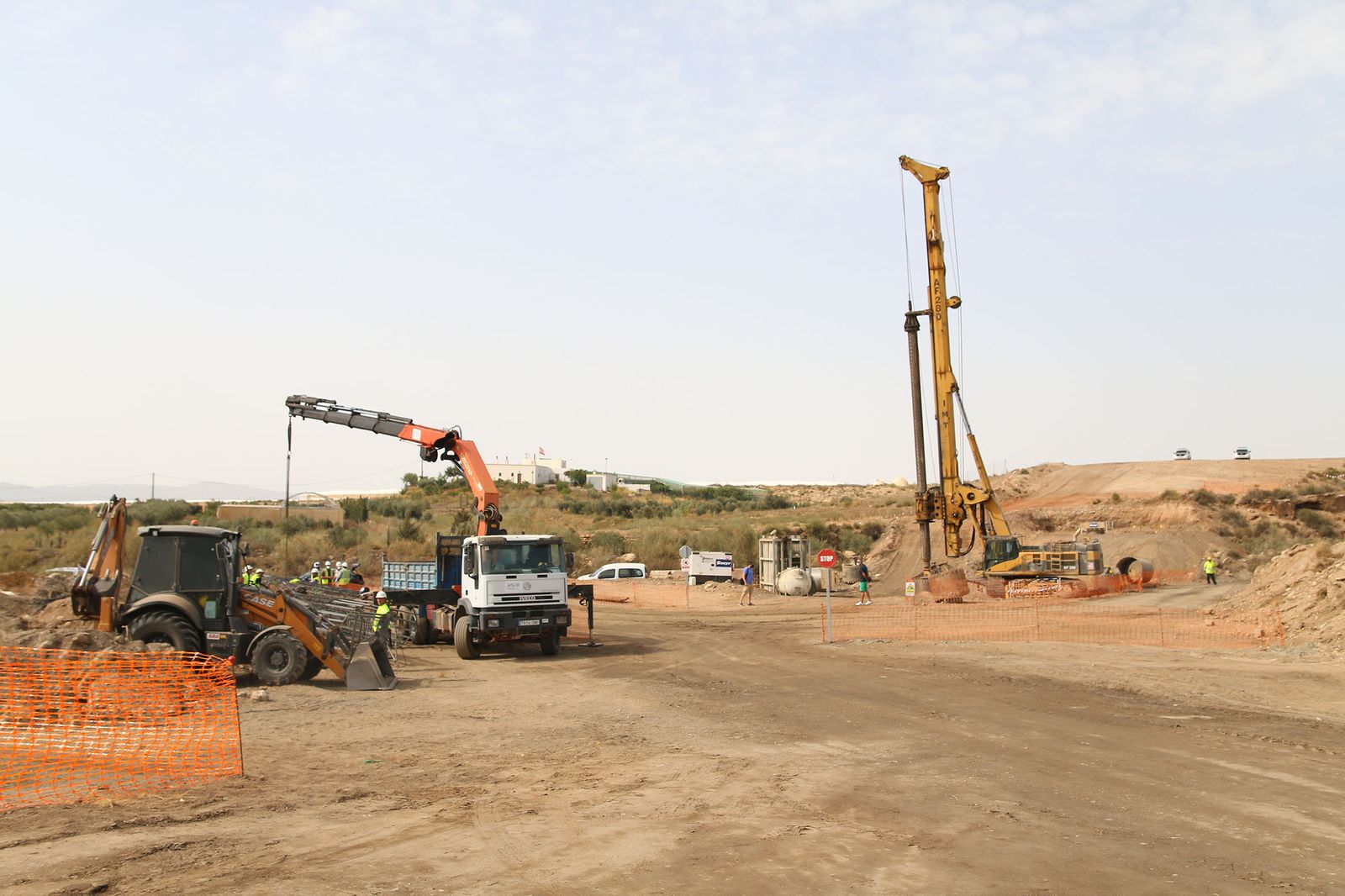 Fotogalería de la visita del ministro Félix Bolaños a las obras del AVE