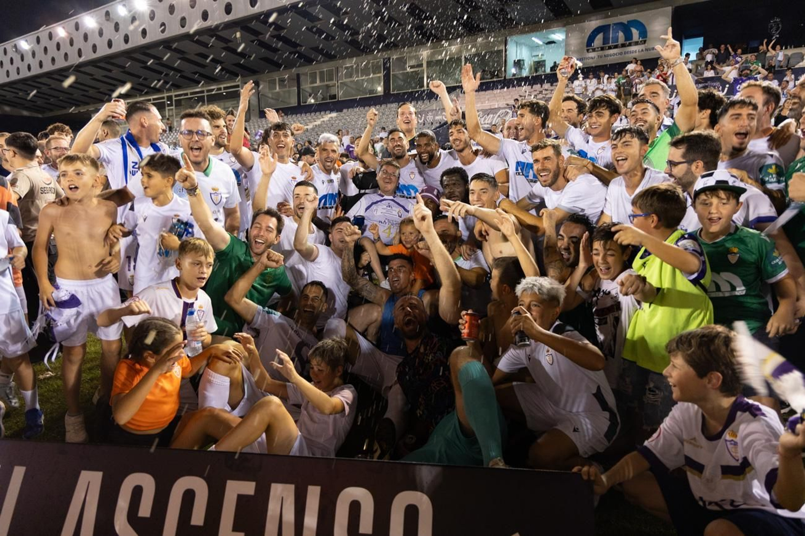La celebración del Real Jaén.