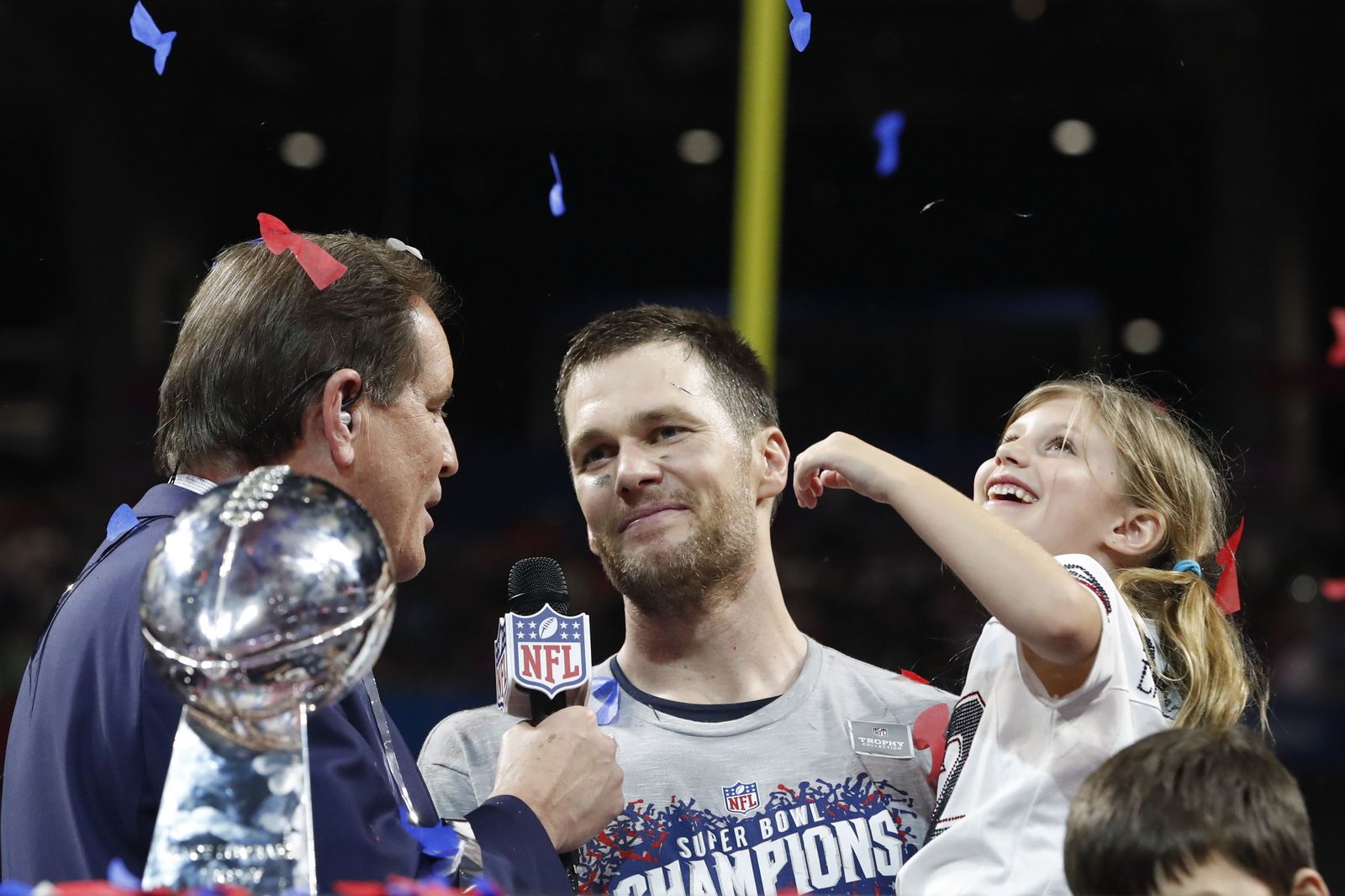 Las imágenes de la final de la Super Bowl