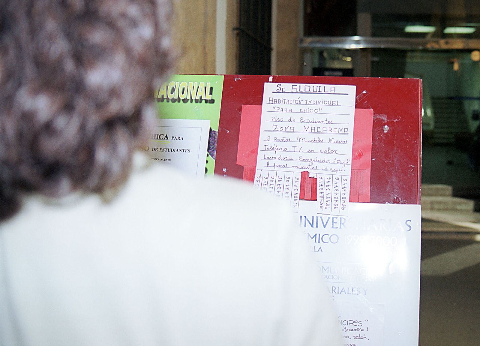 Ofertas de pisos de alquiler para estudiantes.