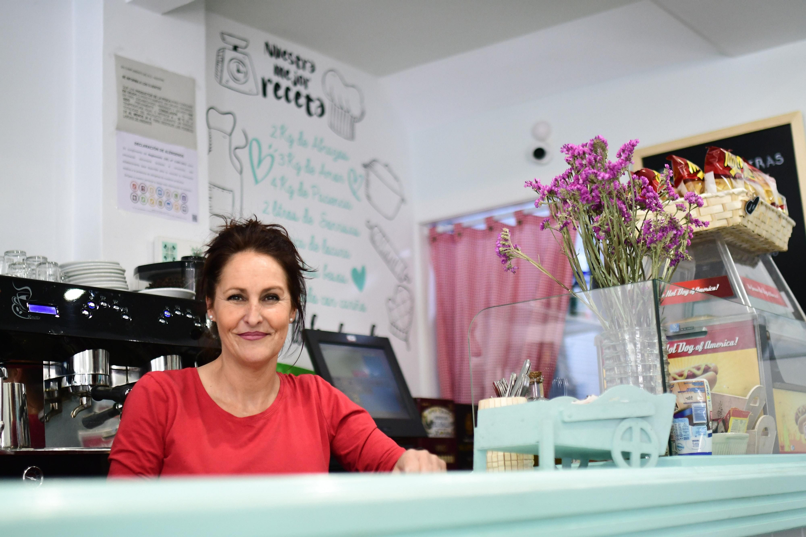 Maite Espinar, en el local de La Despensita.