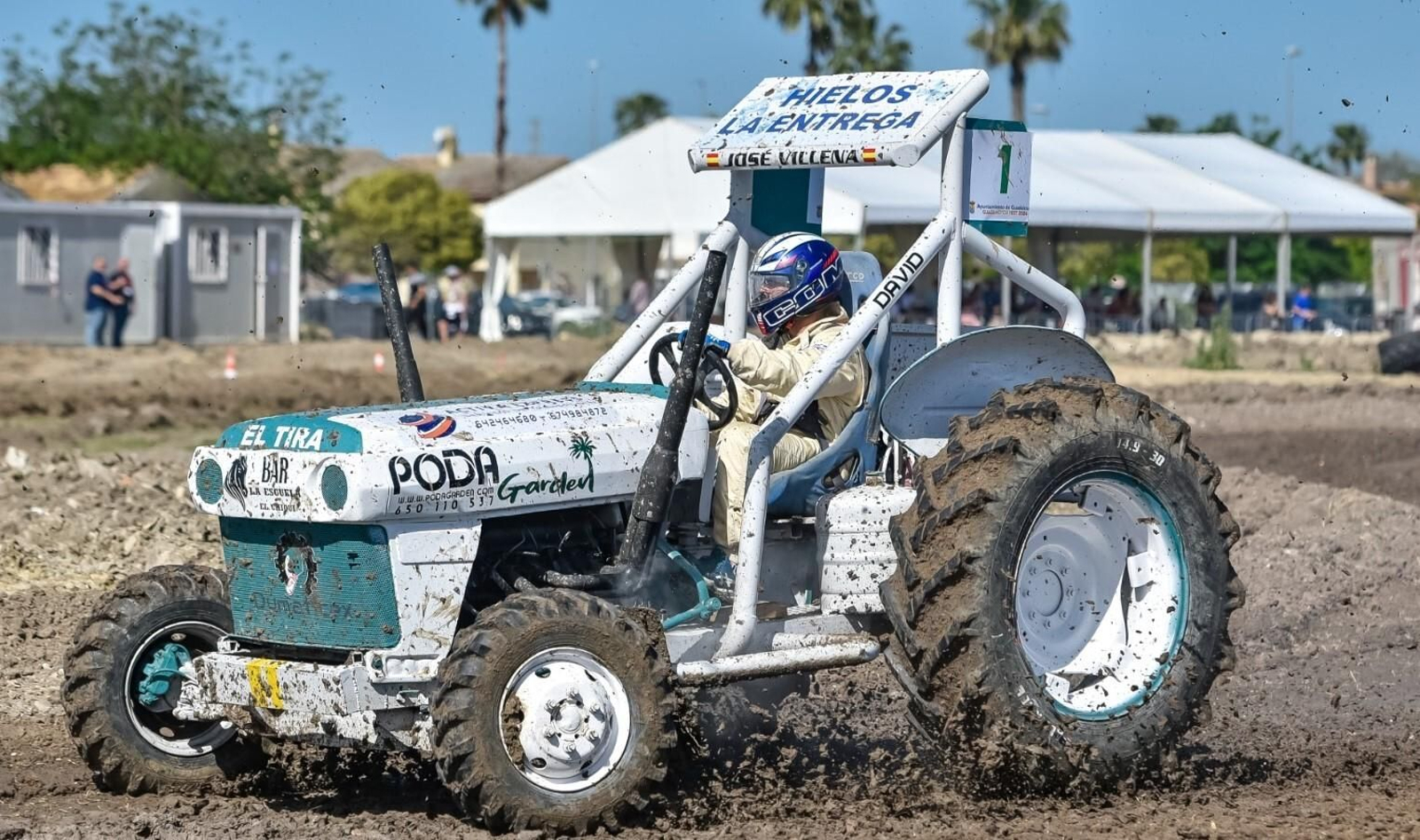 Los momentos más espectaculares del XXVII Campeonato de Andalucía de Tractores de Guadalcacín