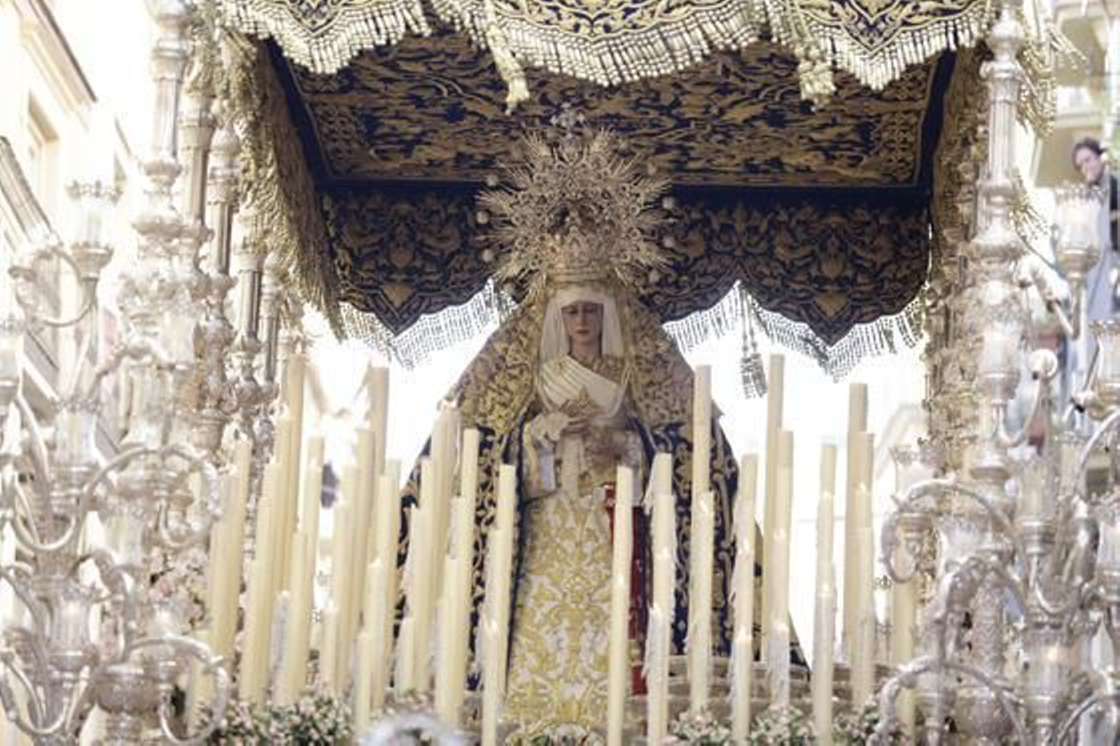 Virgen del Gran Perdón de la Hermandad del Prendimiento.

Foto: Marilu Báez / L. M. Gómez Pozo