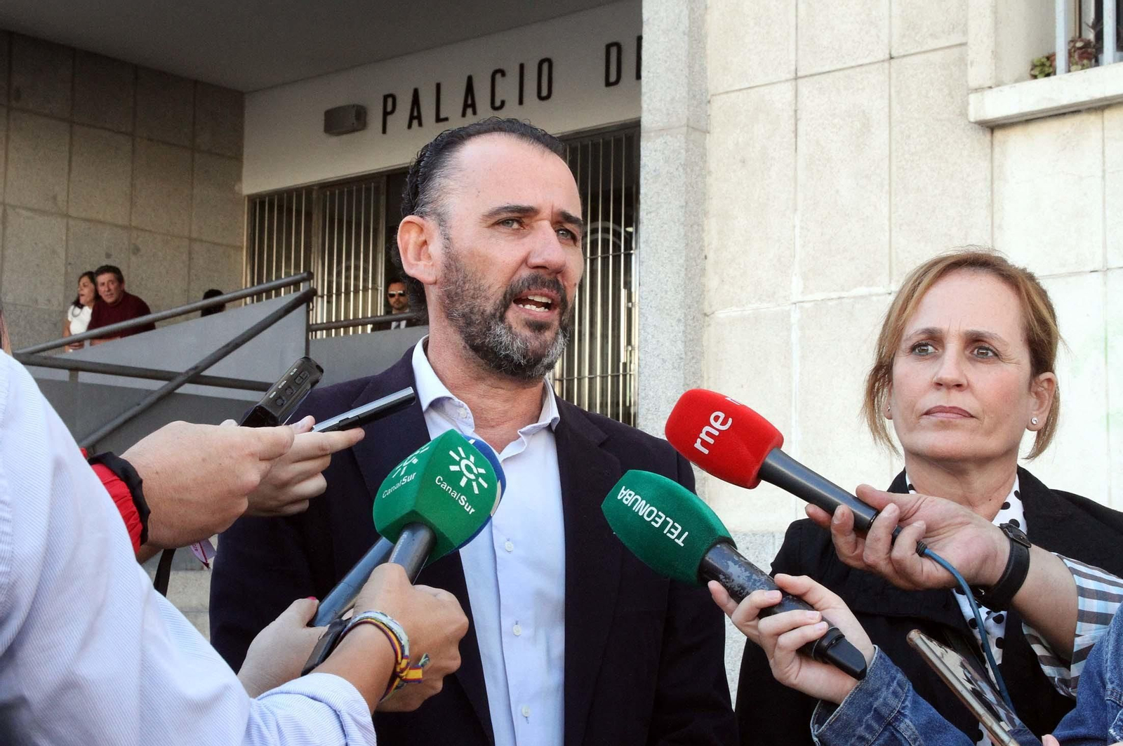 Cristóbal Rojas durante su convocatoria de esta mañana.