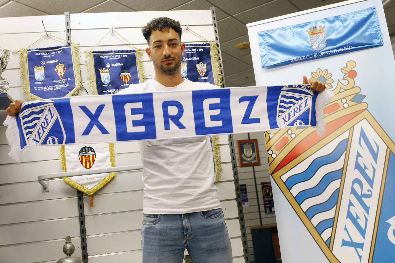 Ángel Jiménez, nuevo jugador del Xerez CD.