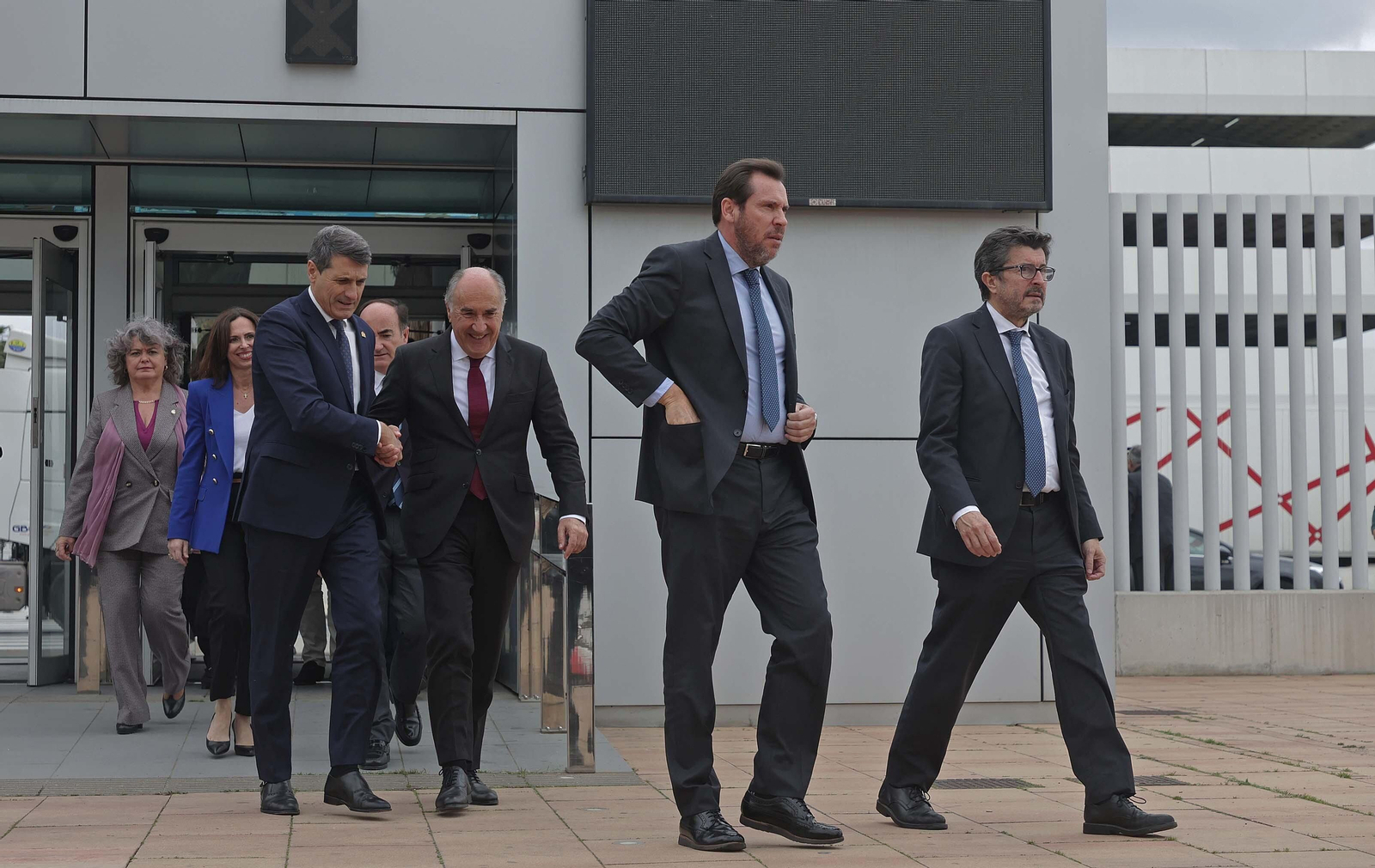 Fotos de la jornada de trabajo del ministro de Transportes en el Puerto de Algeciras