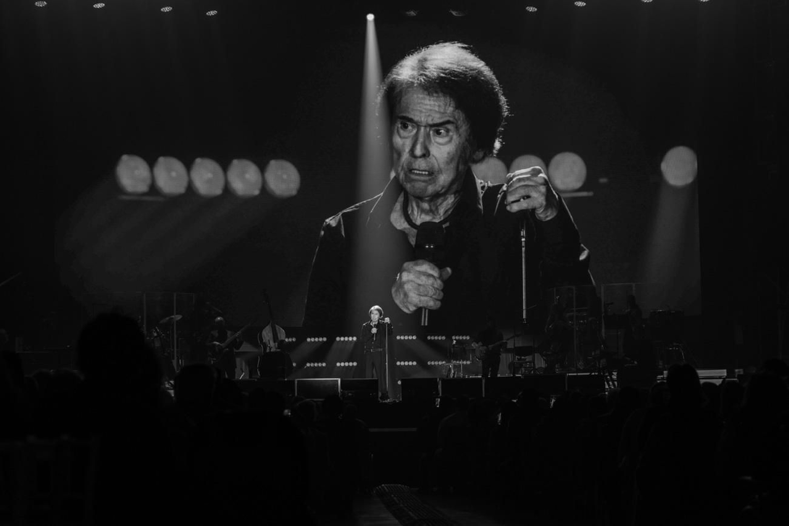 Así se disfruta en Jaén del concierto de Raphael, "Raphaelísimo"