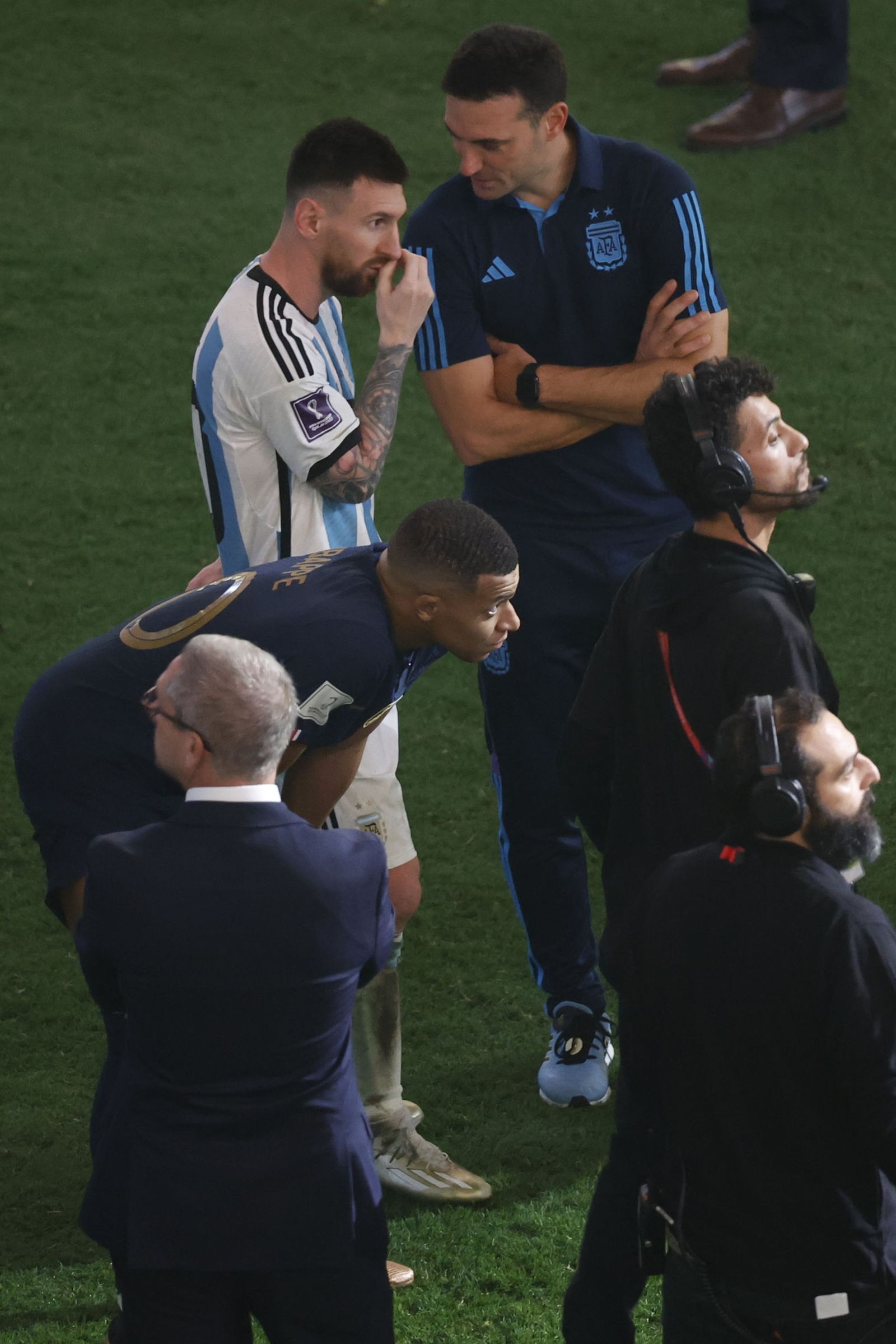 Las fotos de Messi con la Copa del Mundo
