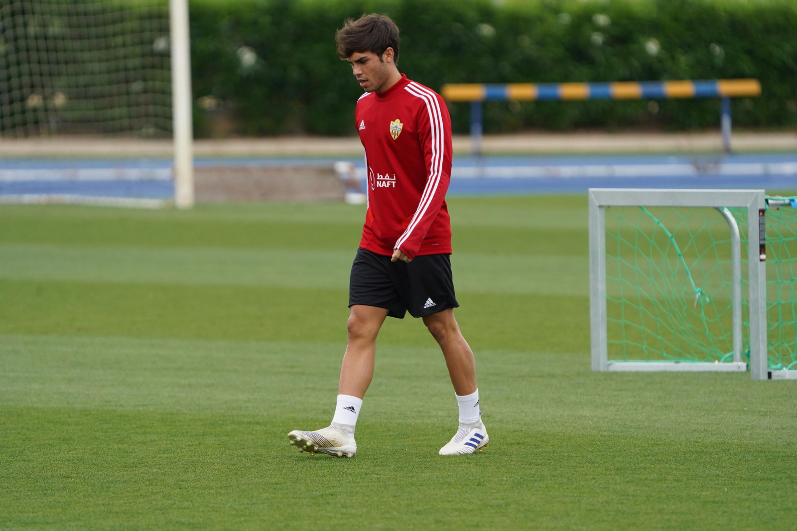 Entrenamiento de la UDA, viernes 15 de mayo.