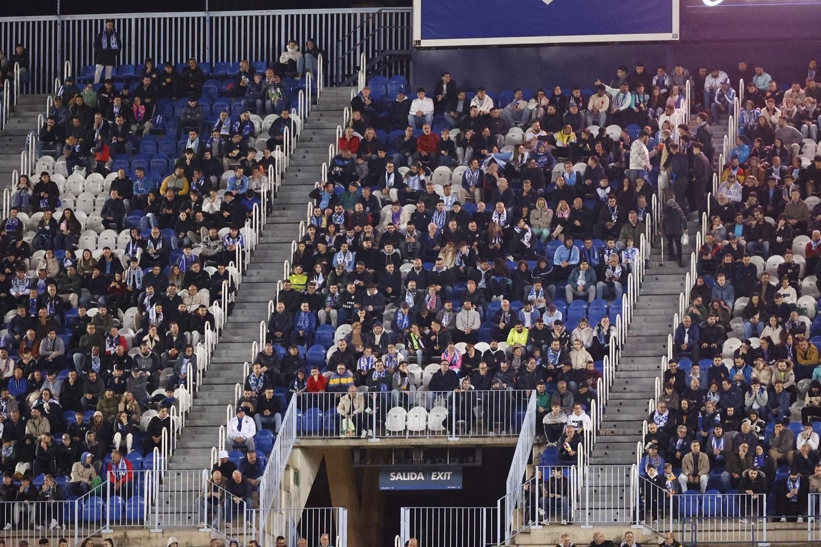 Búscate en las gradas de La Rosaleda en el Málaga CF-Mirandés