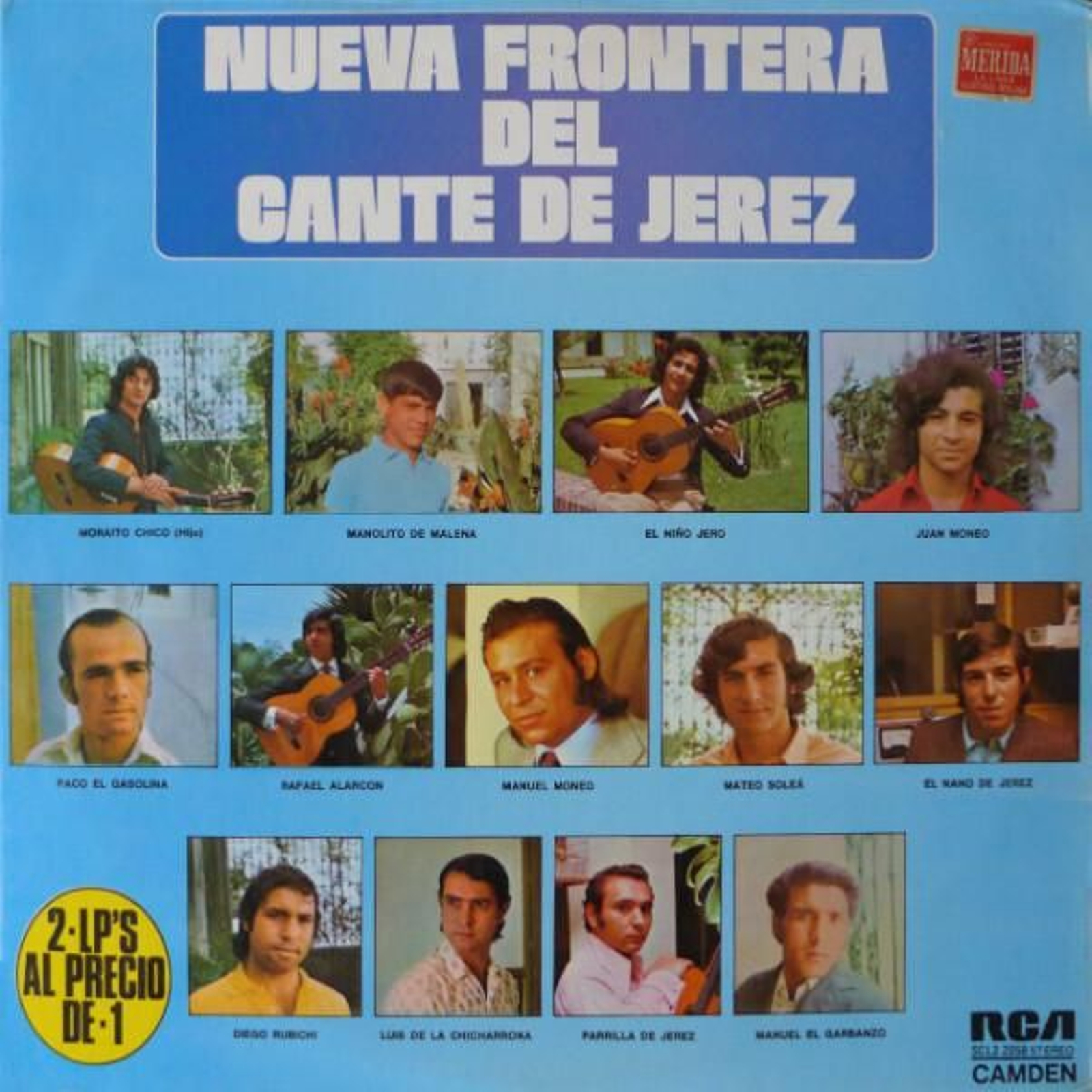 Portada del disco Nueva Frontera del Cante que cumple 50 años.