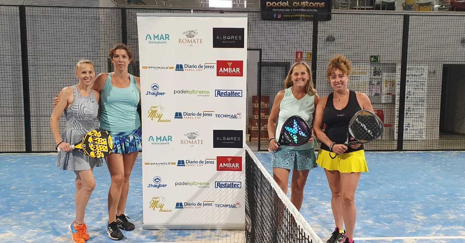 Montse Vázquez y Rocío García ganaron a Olga Vallés y Ana Castañeda para colocarse primeras en la Fase Regular Femenina.
