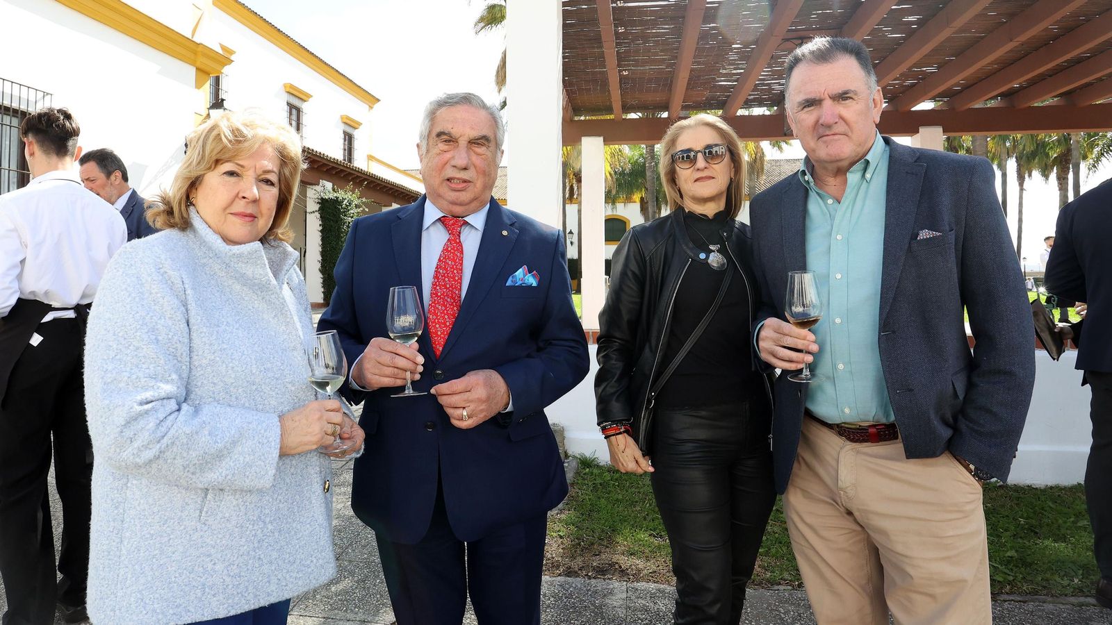 II Almuerzo Solidario de la Guardia Romana de la Hermandad del Transporte en Jerez