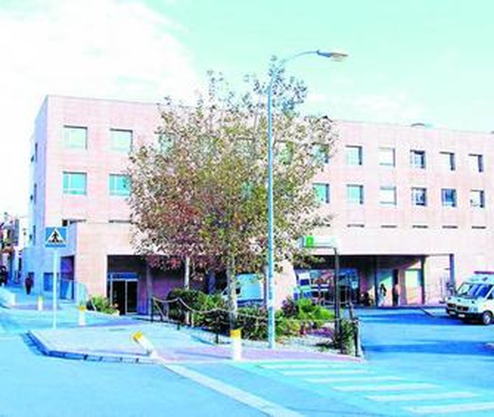 El Hospital Santa Ana de Motril, en una imagen de archivo.