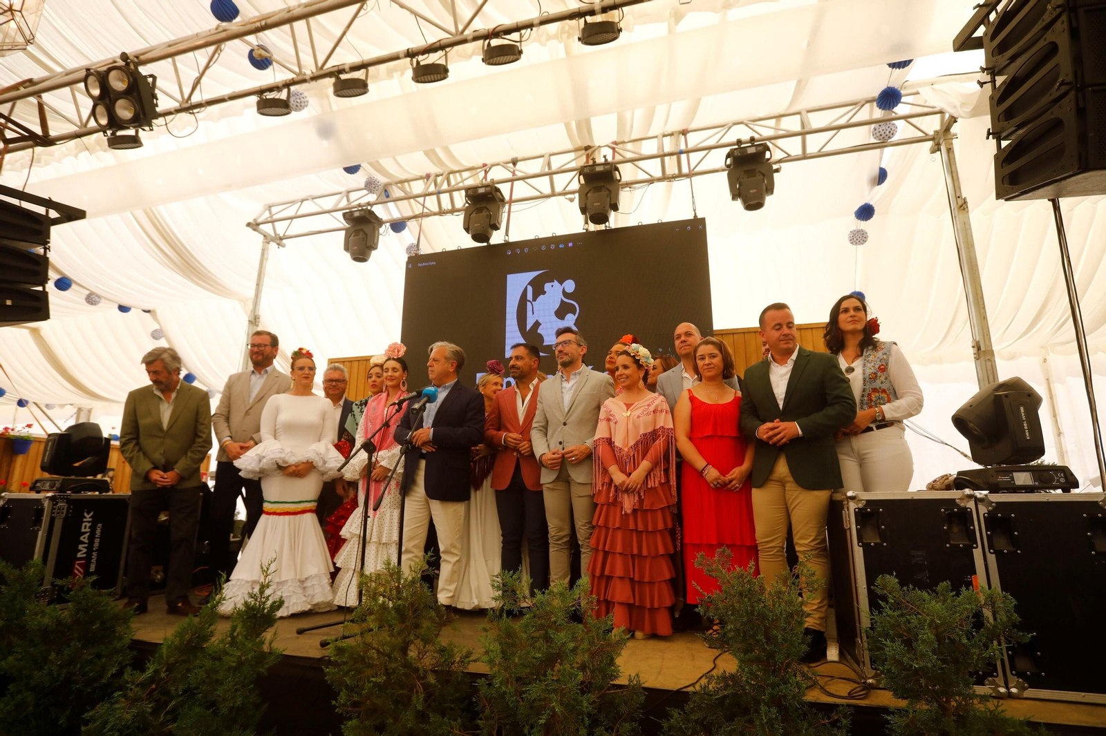 Las recepciones del miércoles de la Feria de Córdoba, en imágenes