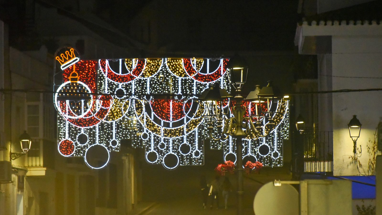 El encendido del alumbrado de Navidad de San Roque, en imágenes