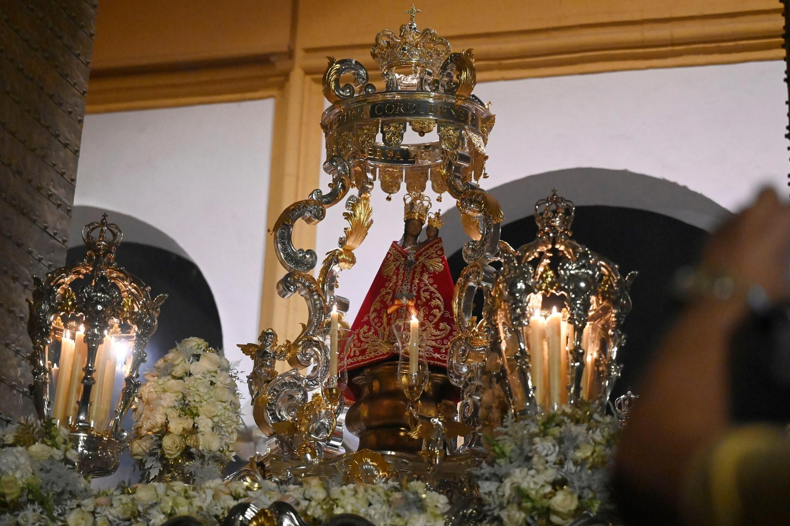 Las mejores imágenes del traslado de la Virgen de la Fuensanta a su santuario