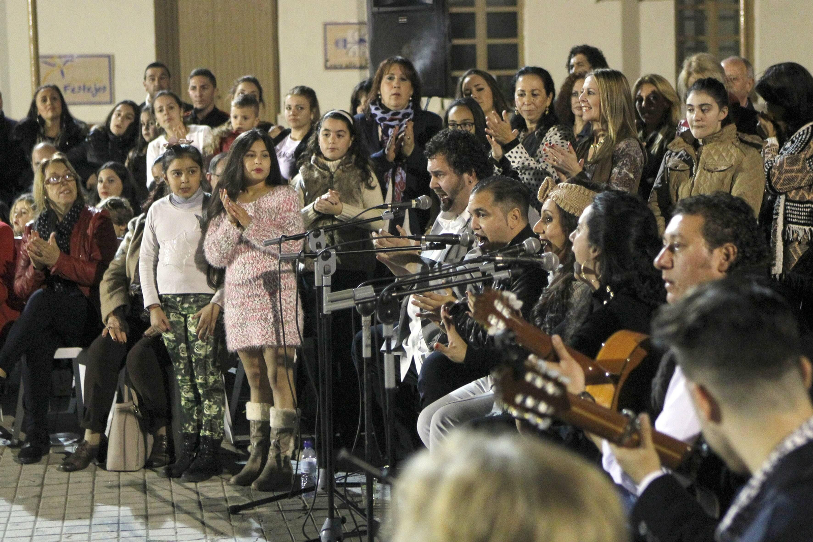 Zambomba flamenca en La Línea.