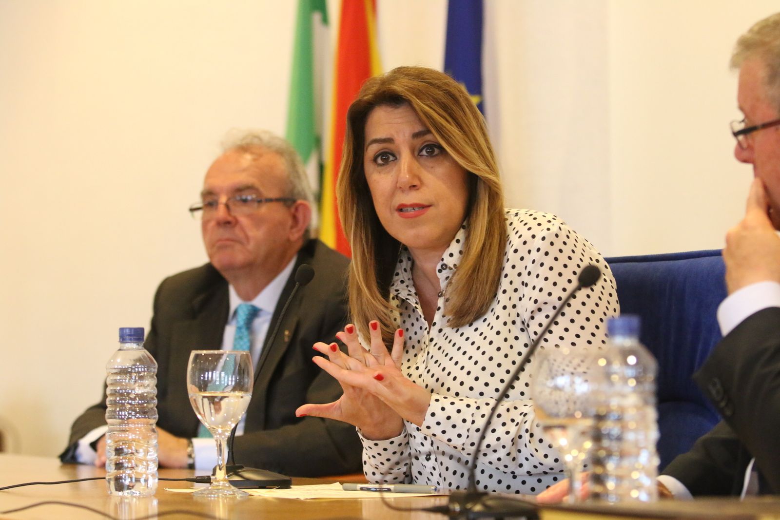 Las imágenes de la visita de Susana Díaz a Almería