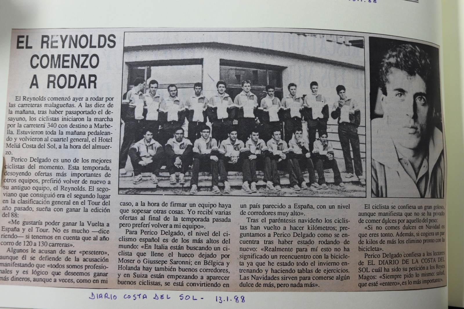 Los recuerdos deportivos del Meliá Costa del Sol