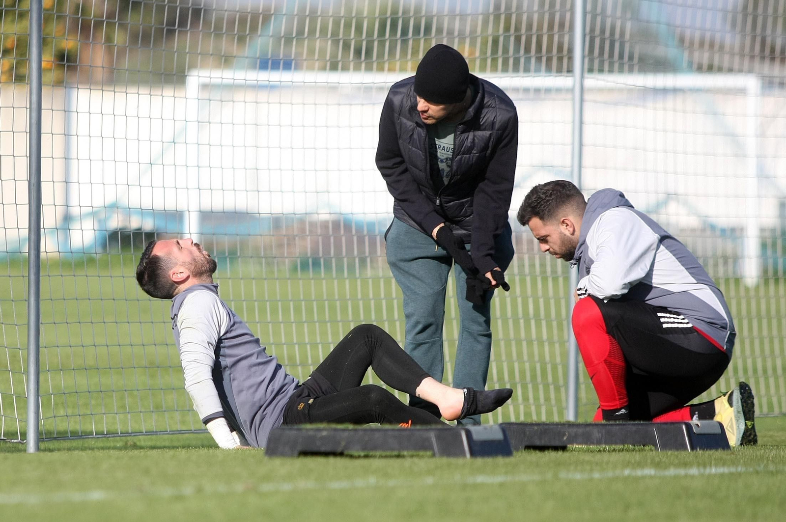 Entrenamiento del Recreativo de Huelva en imágenes