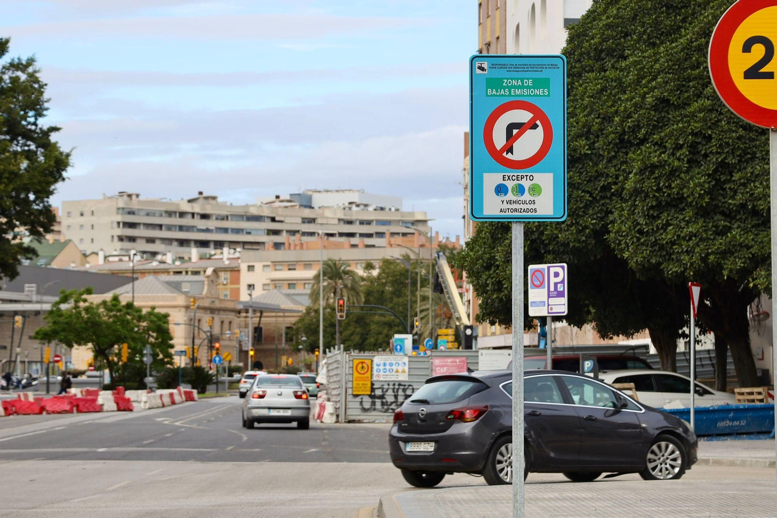 Málaga activa las cámaras de la Zona de Bajas Emisiones