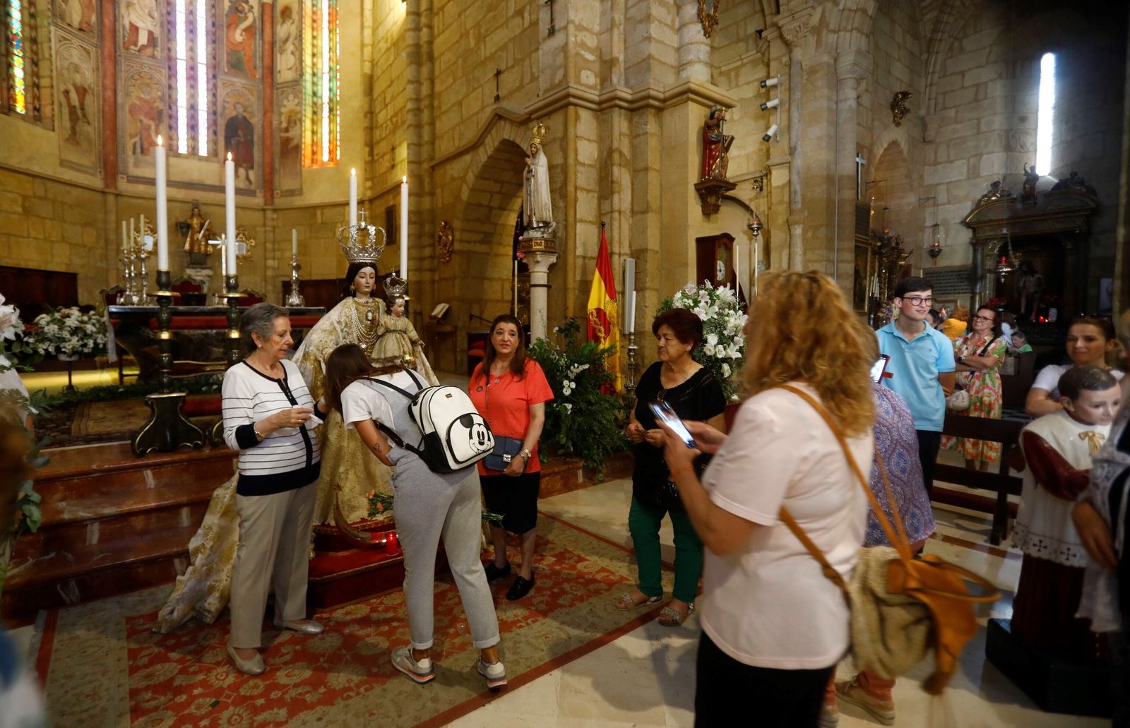 La tradición de visitar a la Virgen de los Remedios de Córdoba en martes 13, en imágenes