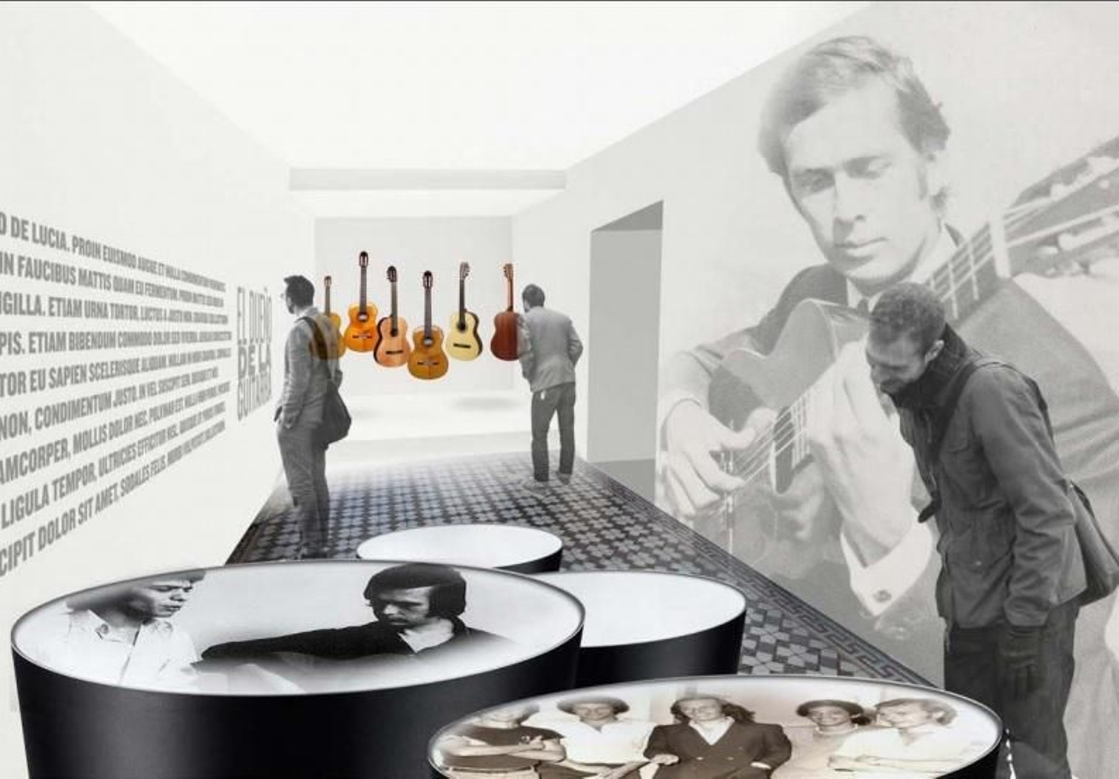 Una recreación de lo que será el centro de interpretación Paco de Lucía.