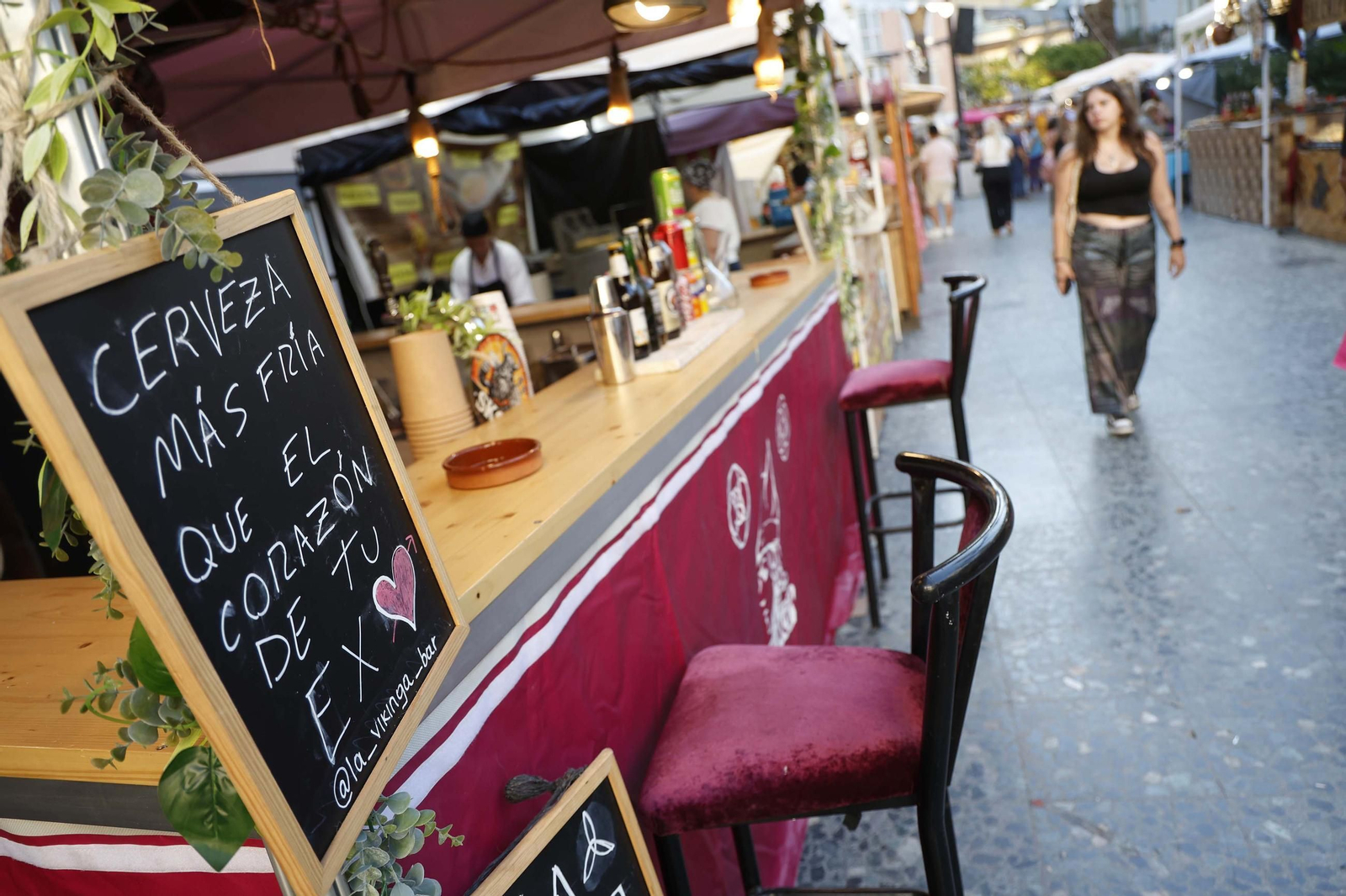 Las fotos del mercadillo pirata en La Línea