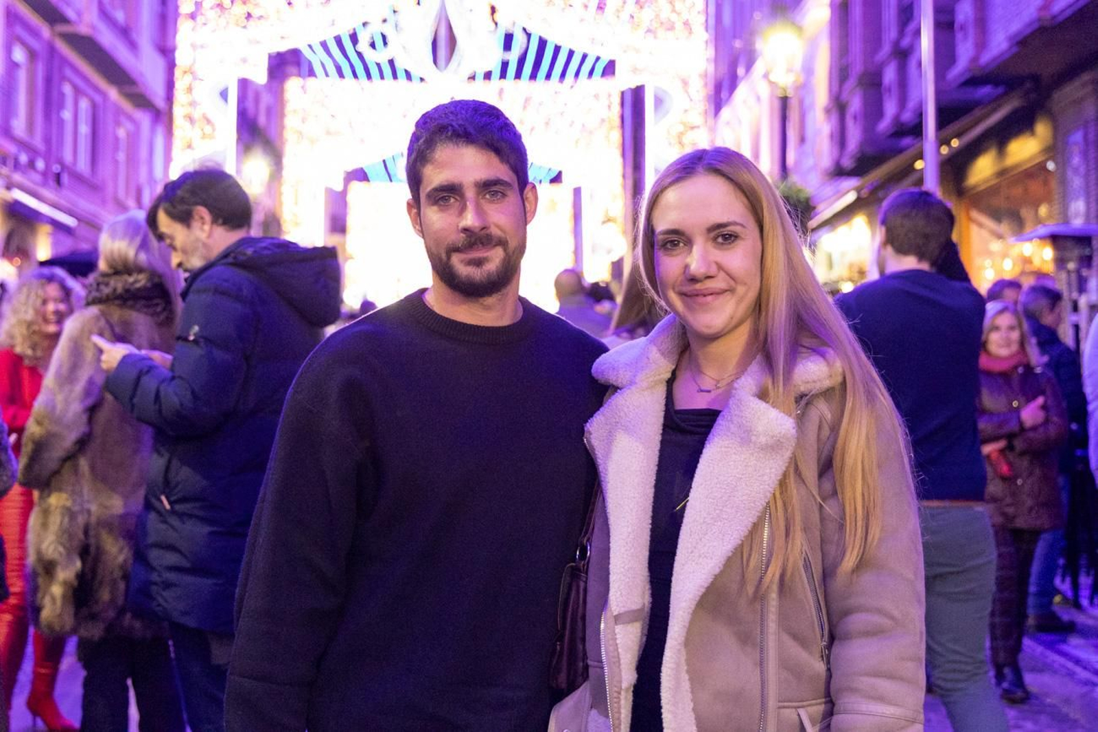 Iluminación navideña de la calle Bernabé Soriano