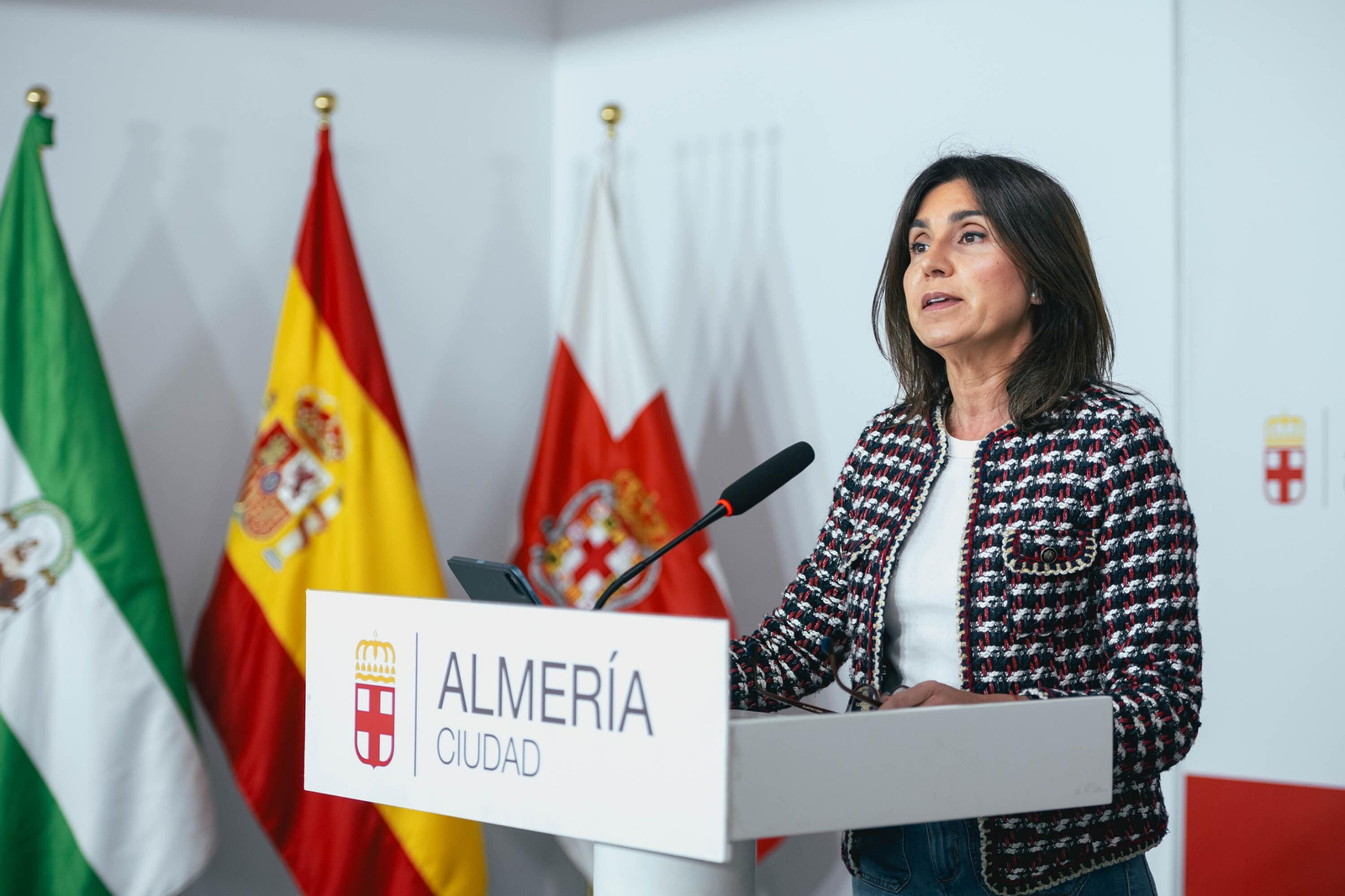 Sacramento Sánchez, portavoz del equipo de gobierno del Ayuntamiento de Almería