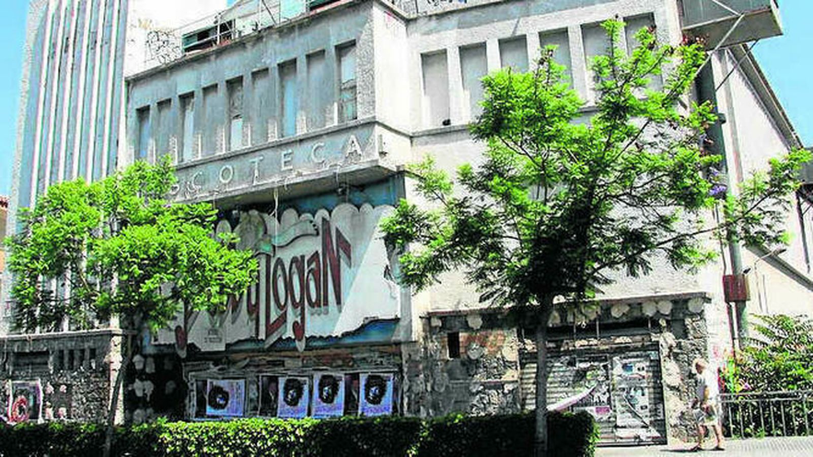 La antigua discoteca Bobby Logan, que se desechó como opción para acoger las oficinas.