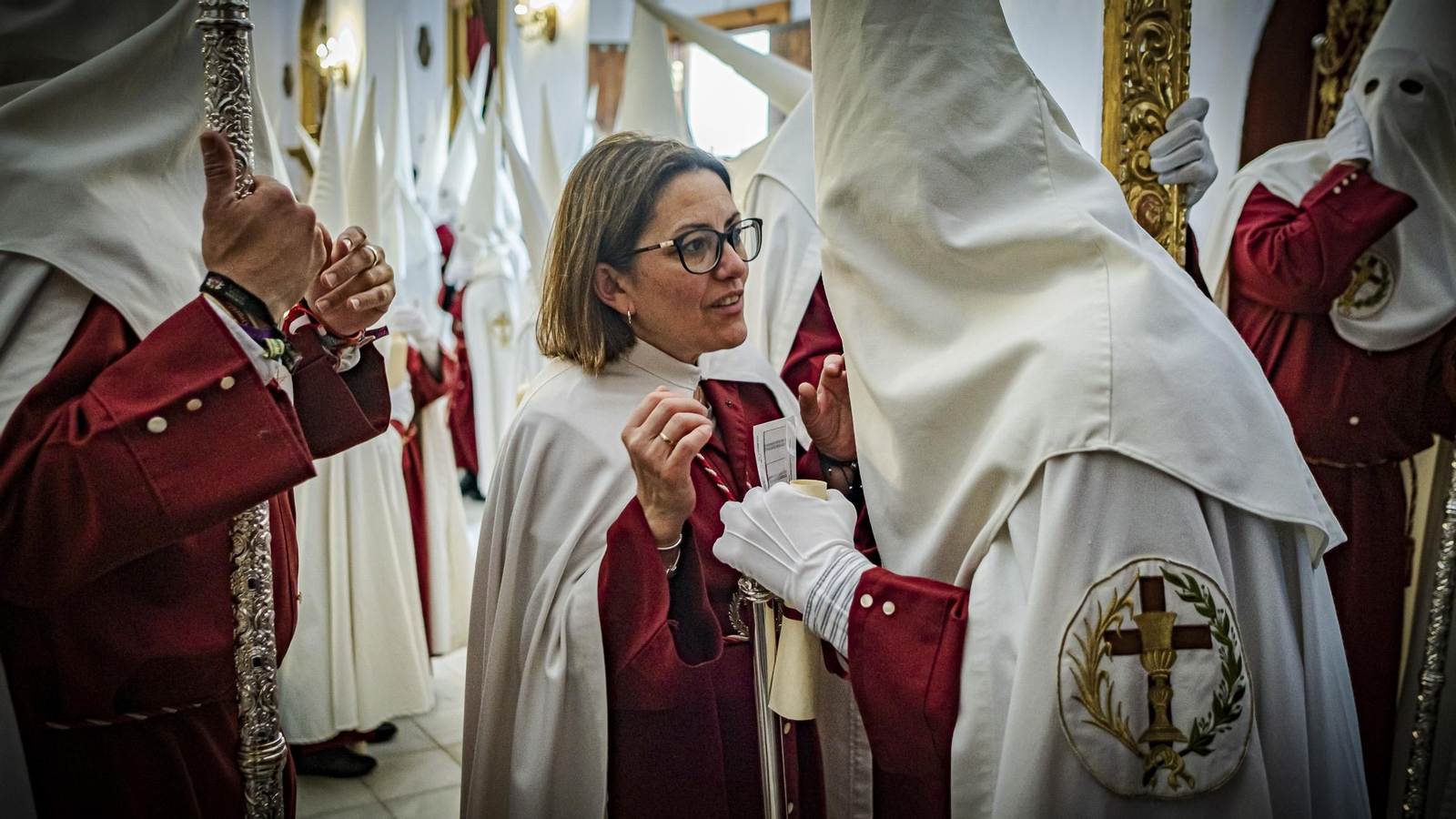 Imágenes de la salida de El Huerto en la Semana Santa de Cádiz 2025
