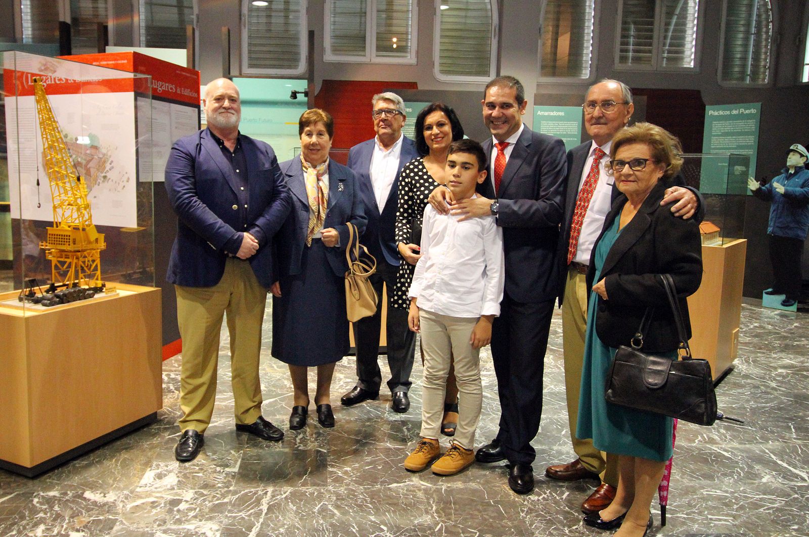 Imágenes de la toma de posesión del nuevo presidente del Puerto de Huelva, José Luis Ramos.