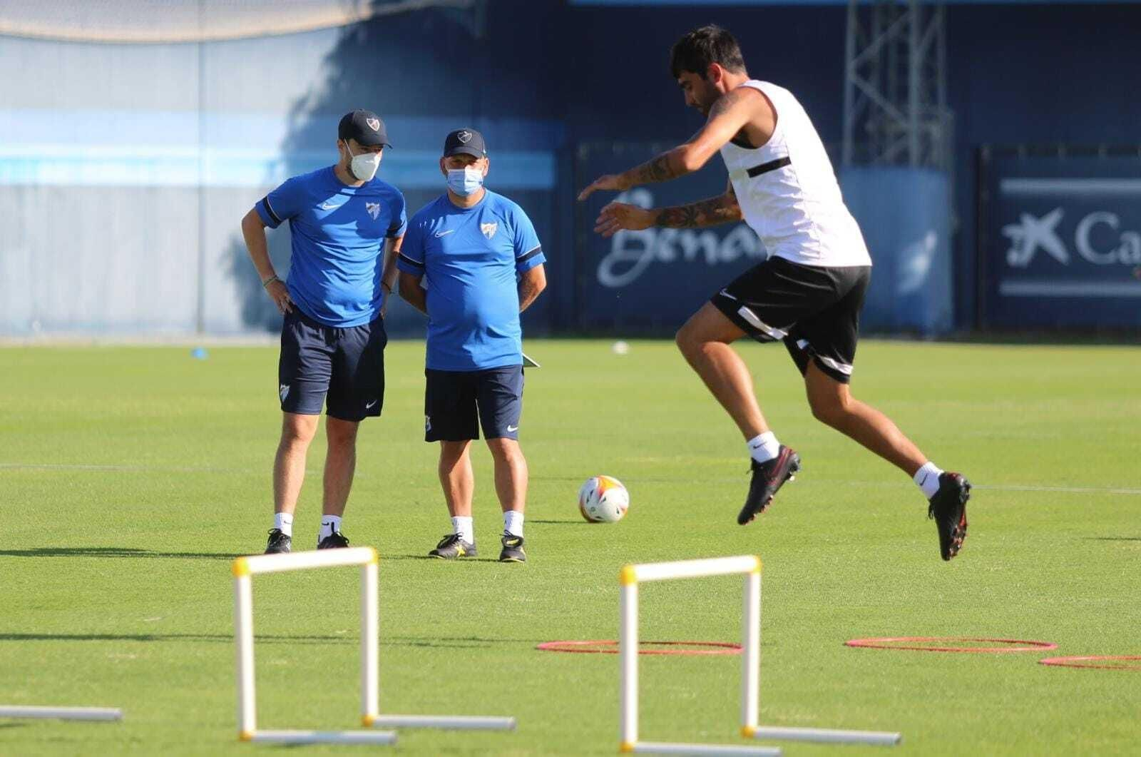El Málaga de José Alberto ya trabaja en el césped
