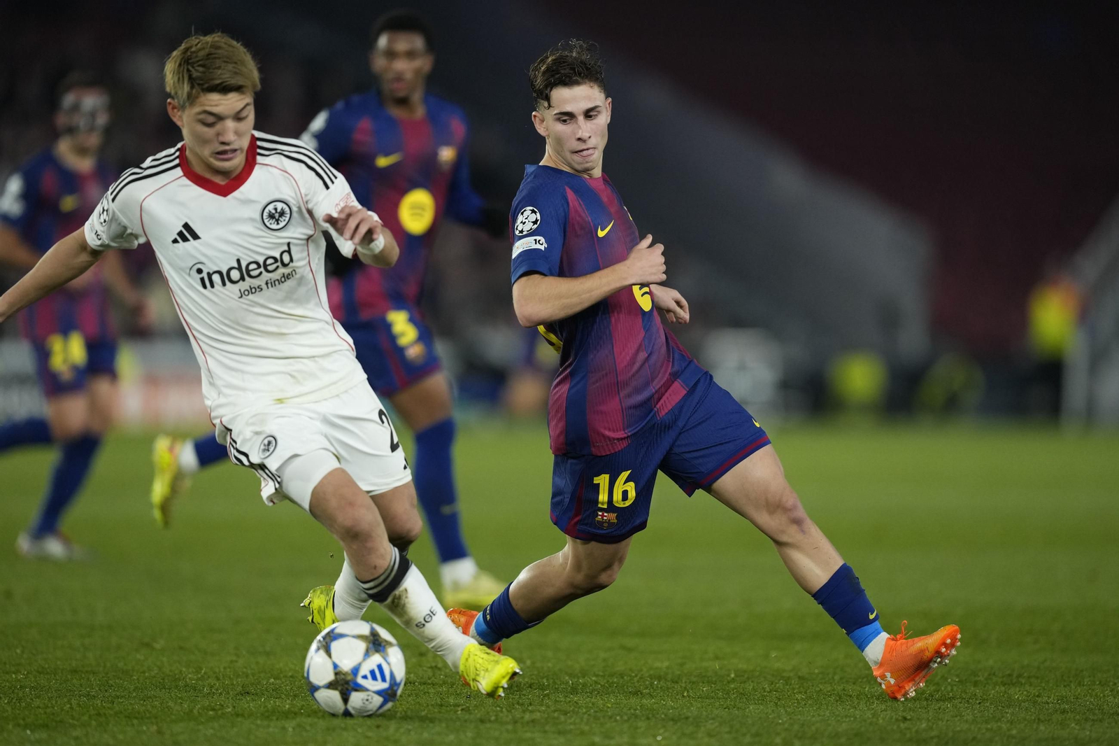 Las fotos del Barcelona-Eintracht Frankfurt