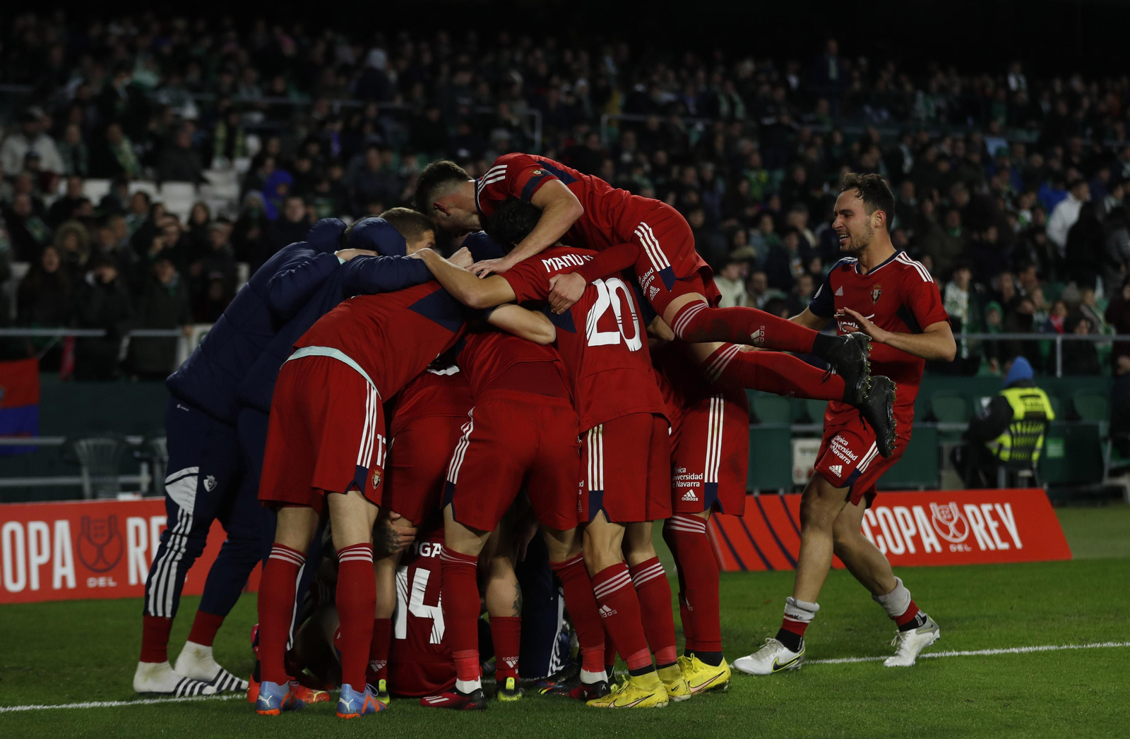 Las imágenes del Betis-Osasuna de Copa del Rey
